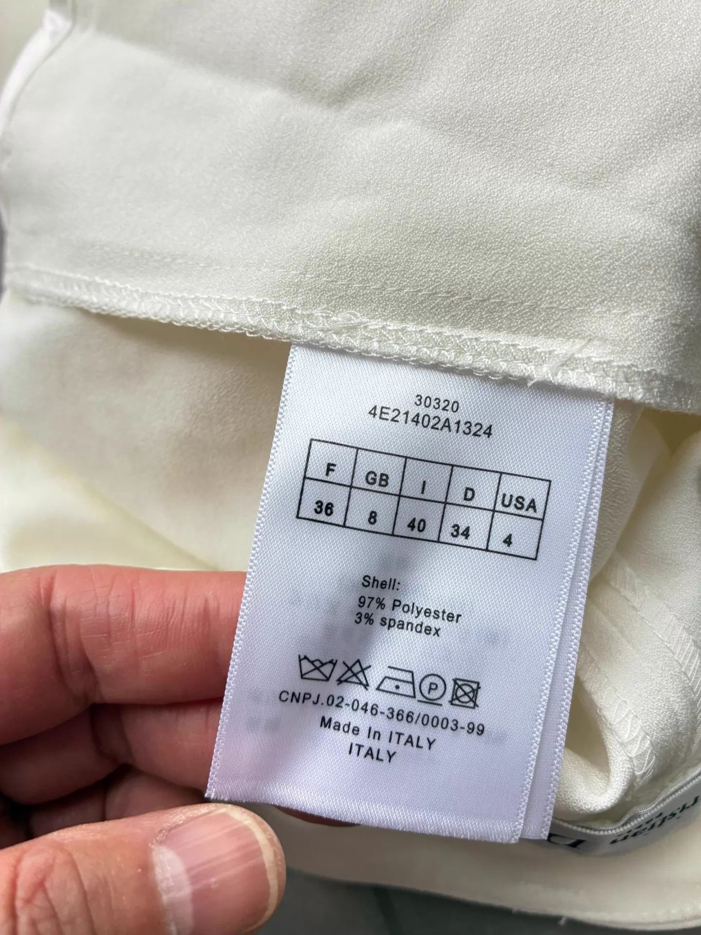 Dior Dior White Casual Pants 36 Size 26" / US 2 / IT 38 - 5 Thumbnail