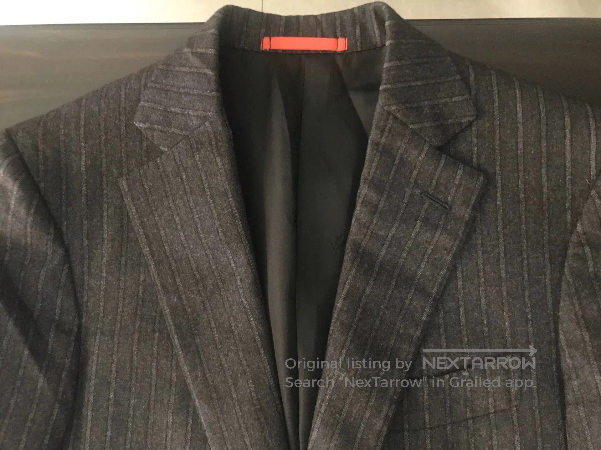 Issey Miyake italian wool cashmere men's suit jacket. Size US M / EU 48-50 / 2 - 3 Thumbnail