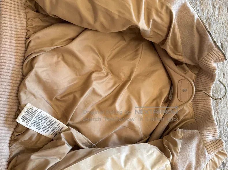 Hermes Hermes Cashmere and Leather Padded Jacket Size XXS / US 00 / IT 34 - 5 Thumbnail