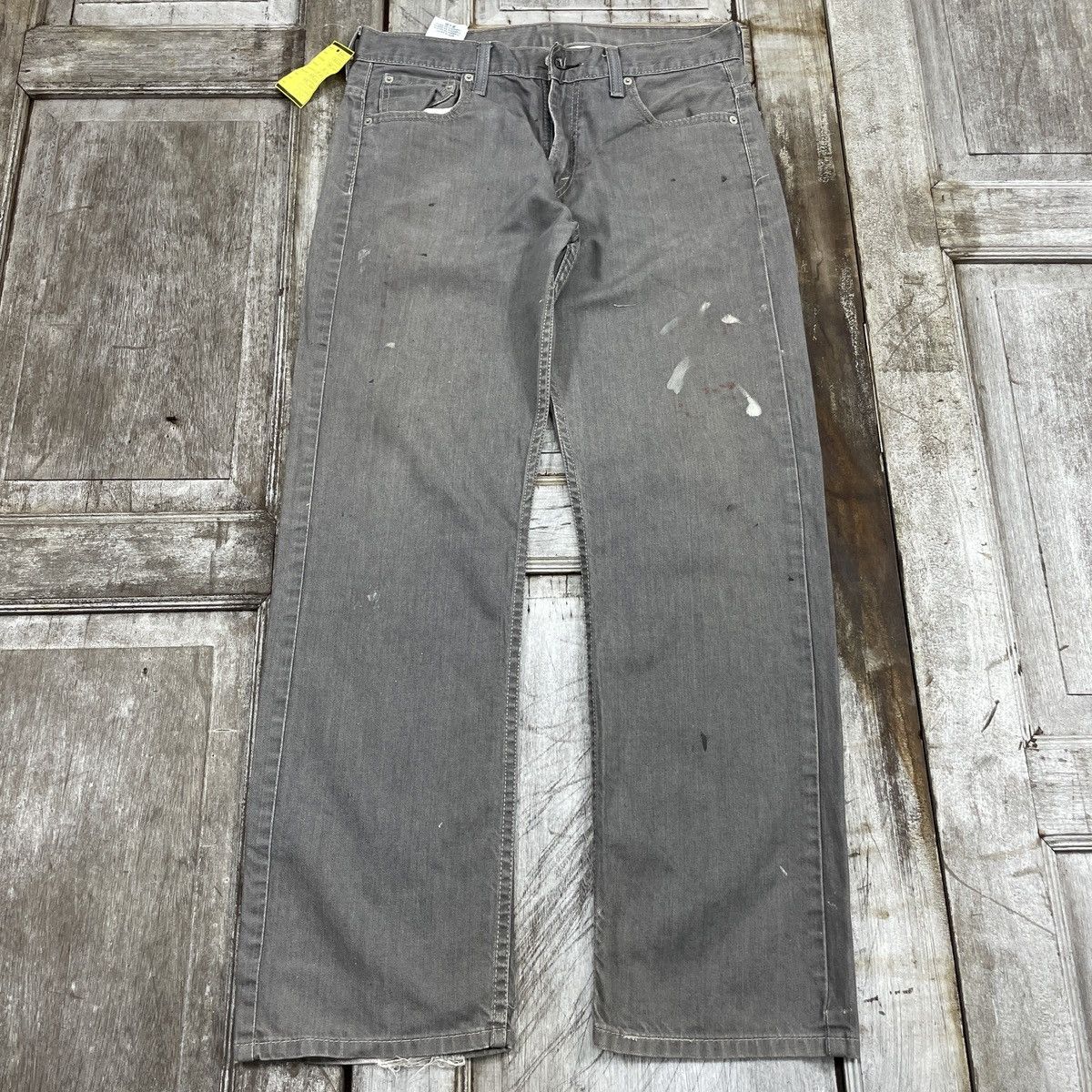 Levi's Vintage Levis 569 Gray Faded Jeans WC 271 Size US 32 / EU 48 - 1 Thumbnail