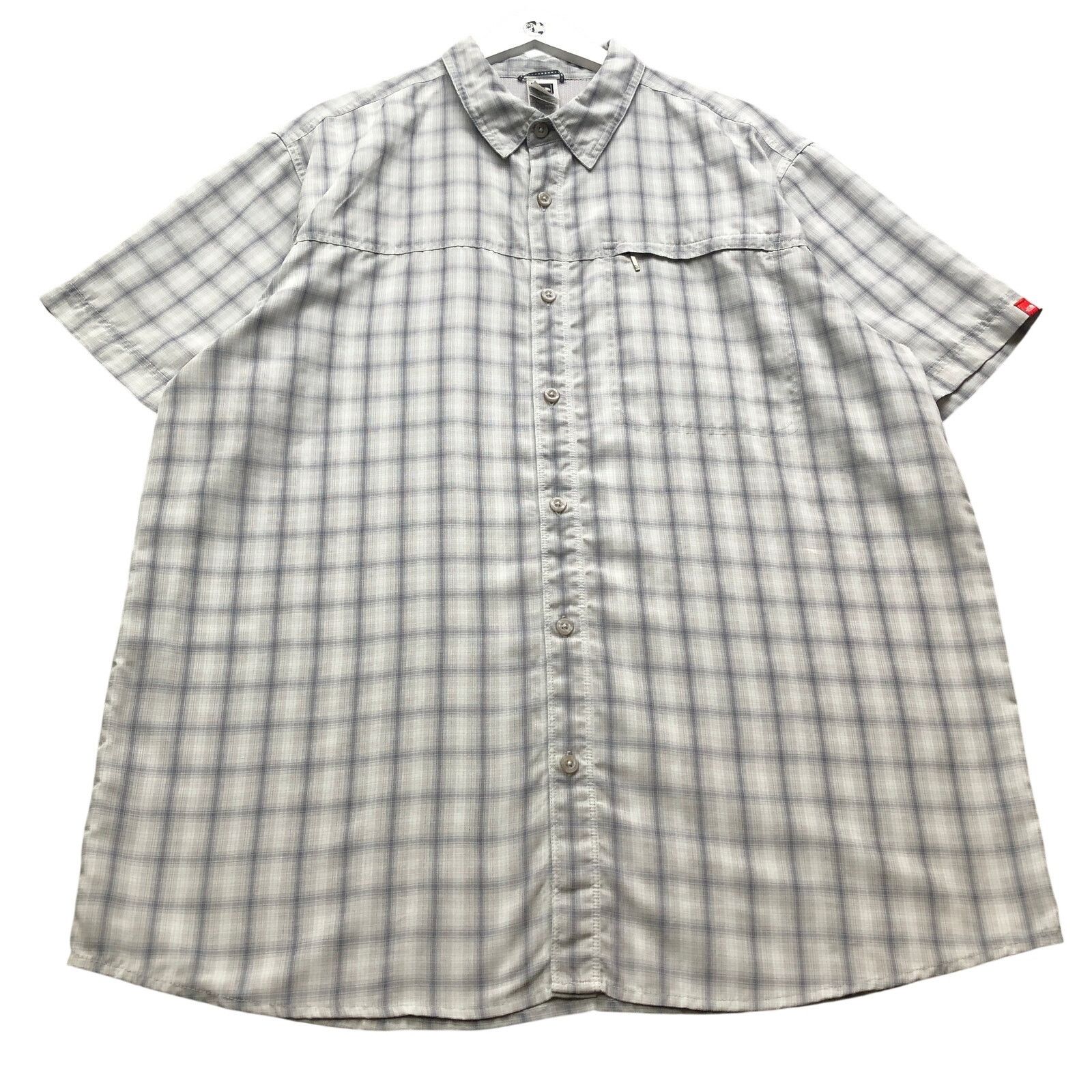 The North Face The North Face Mesh Crimmel Hiking Shirt Mens XXL Plaid Gray Size US XXL / EU 58 / 5 - 1 Thumbnail