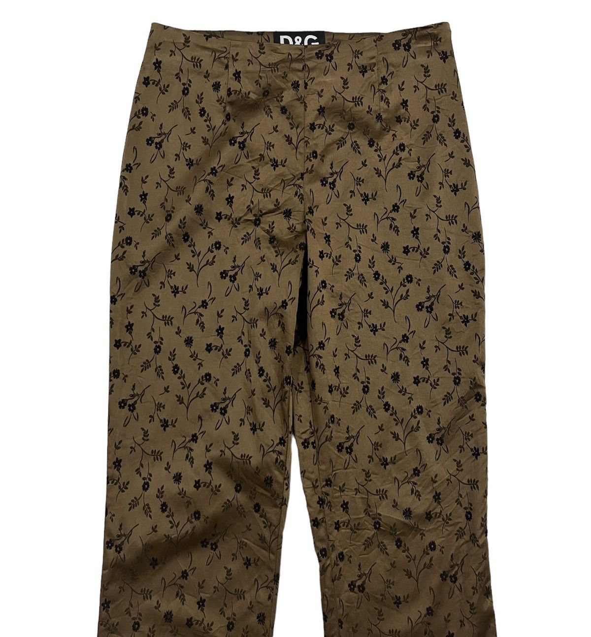 Dolce & Gabbana Dolce & Gabbana Floral Jacquared Pants Size 27" / US 4 / IT 40 - 3 Thumbnail