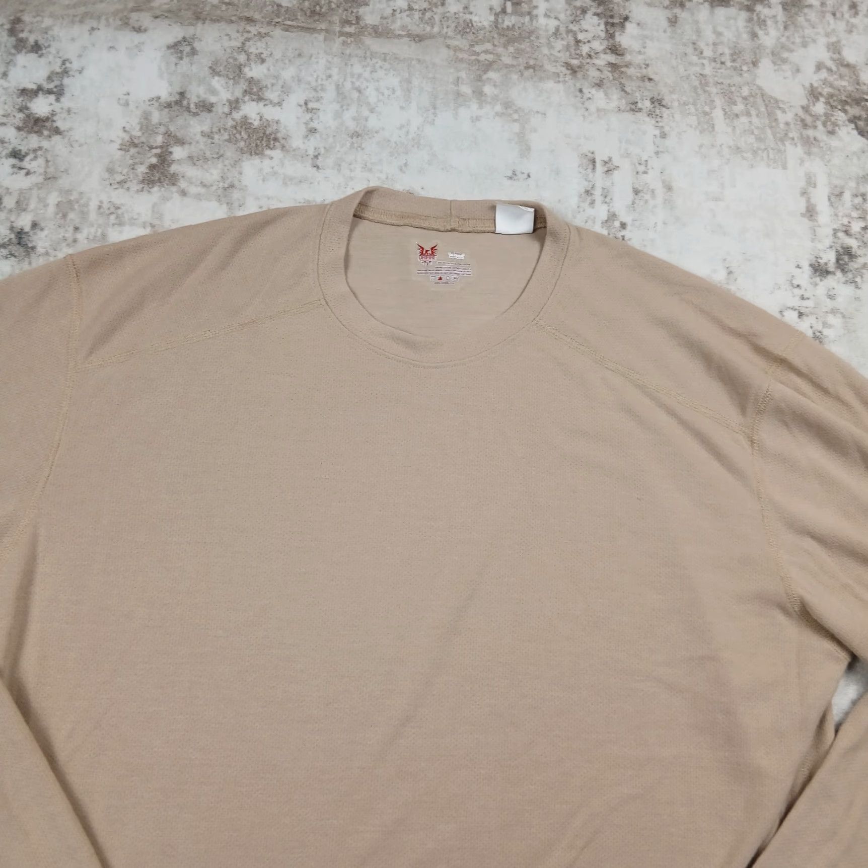 Vintage Drifire Heavy Weight Long Sleeve Shirt Mens XL Extra Large Desert Sand Size US XL / EU 56 / 4 - 3 Thumbnail