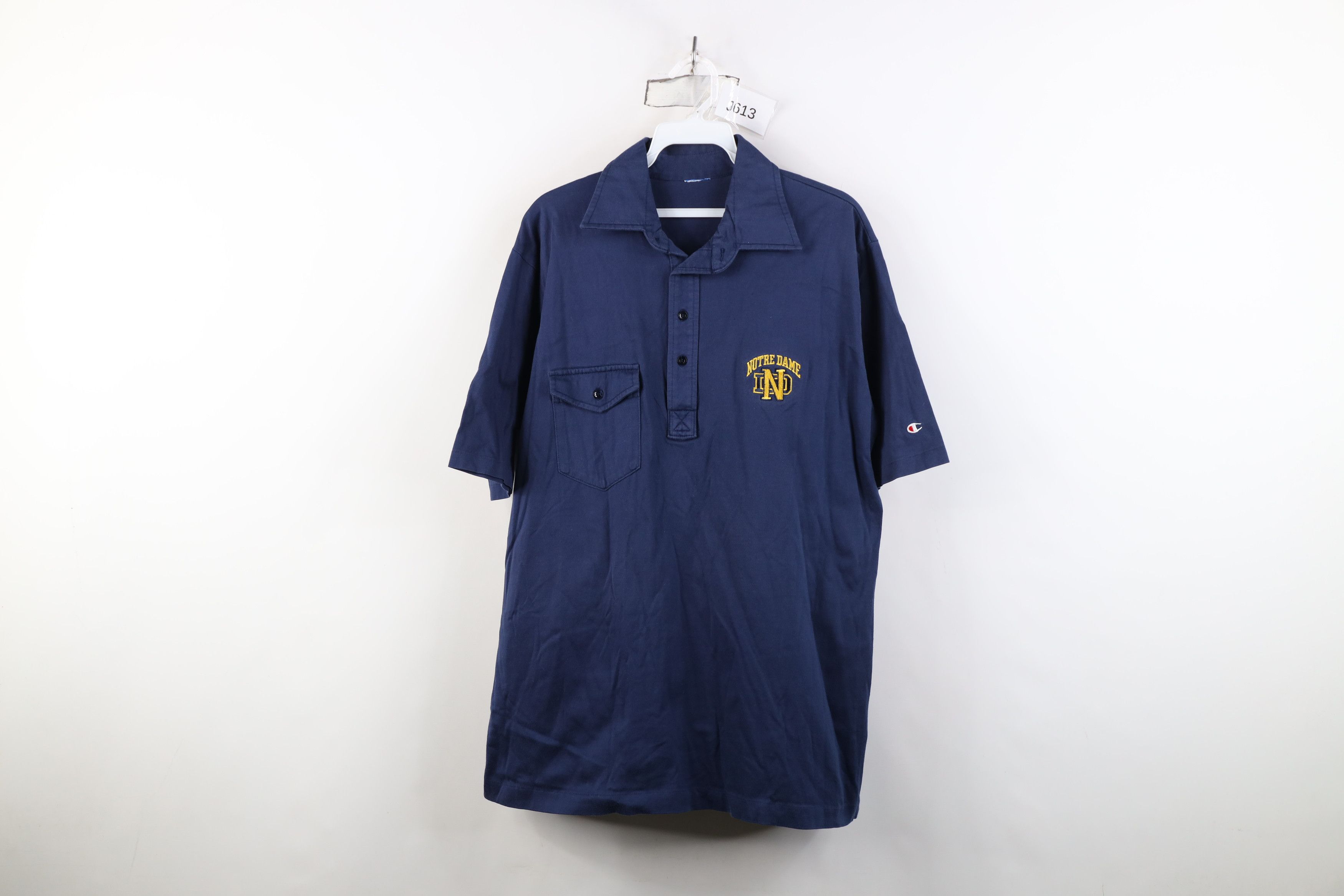 Champion Vintage 80s Champion Dame University Golf Polo Shirt USA Size US L / EU 52-54 / 3 - 1 Thumbnail