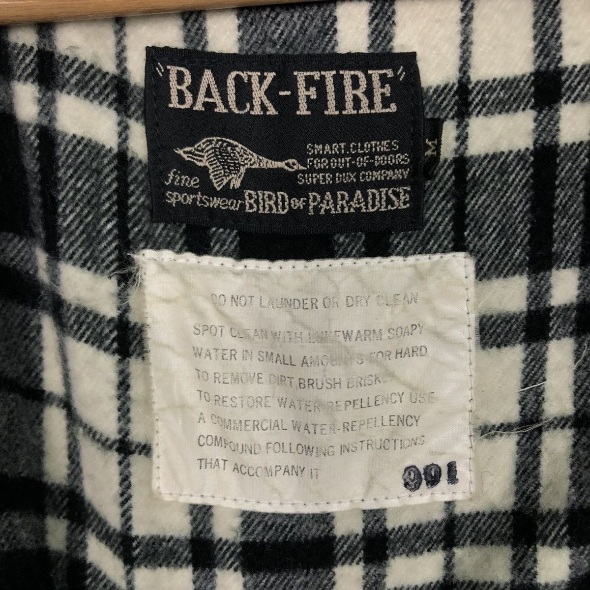 Vintage 🔥VINTAGE CHORE WORKER DUCK CANVAS BLANKET BACK FIRE Size US M / EU 48-50 / 2 - 19 Thumbnail