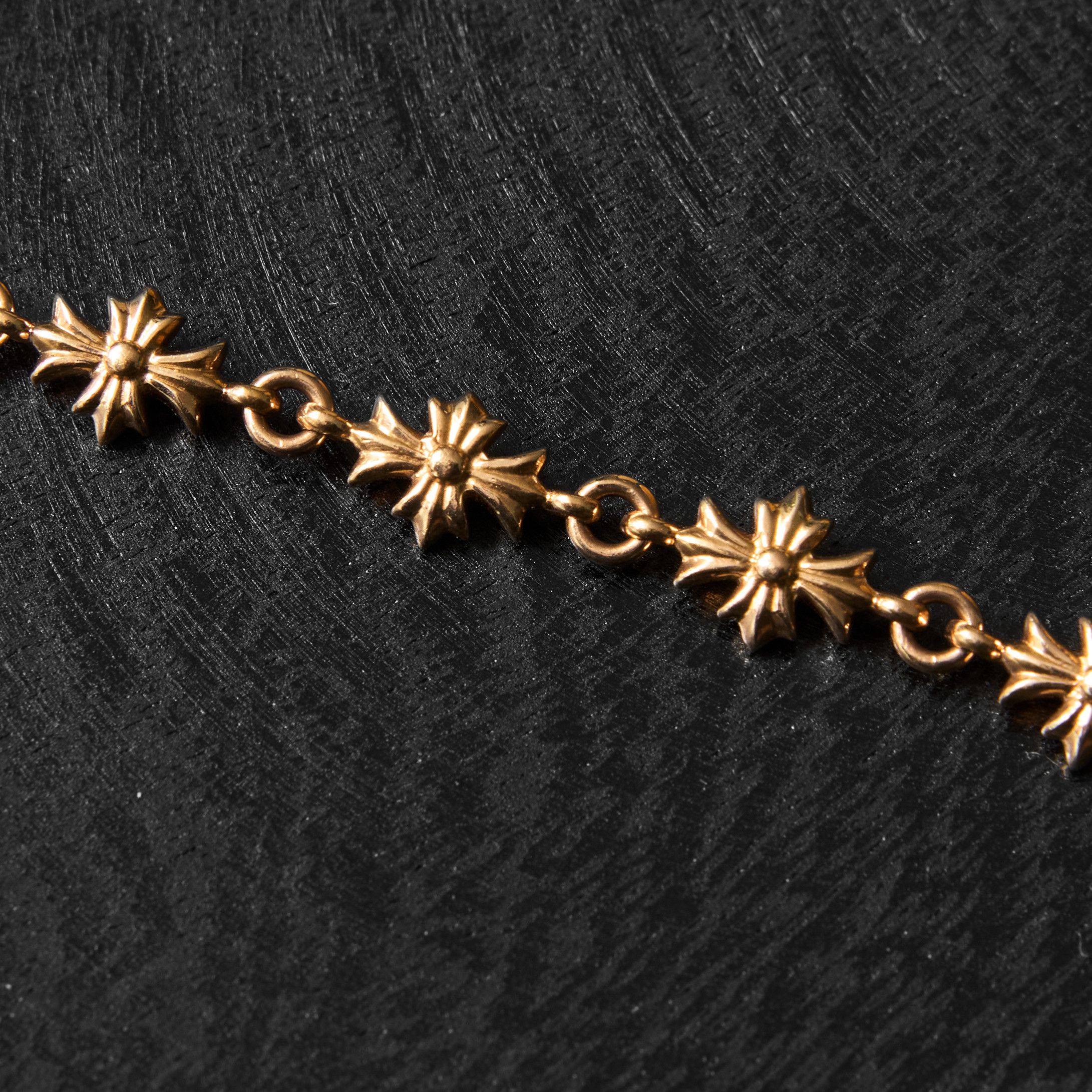 Chrome Hearts CHROME HEARTS Tiny E 22K Gold Bracelets Size ONE SIZE - 2 Thumbnail