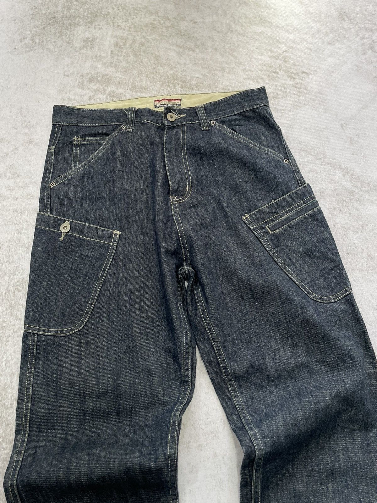 If Six Was Nine × Japanese Brand × Le Grande Bleu (L.G.B.) 2000s junggle storm denim pants y2k style Size US 32 / EU 48 - 2 Thumbnail