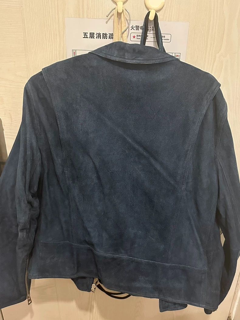Loewe LOEWE Mink leather jacket, motorcycle jacket Size XL / US 12-14 / IT 48-50 - 2 Thumbnail