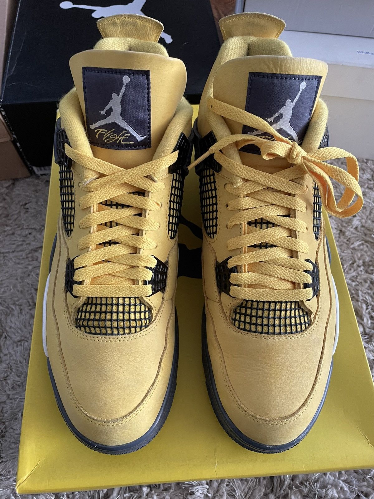 Jordan Brand Jordan 4 Lightning Size US 12 / EU 45 - 6 Thumbnail