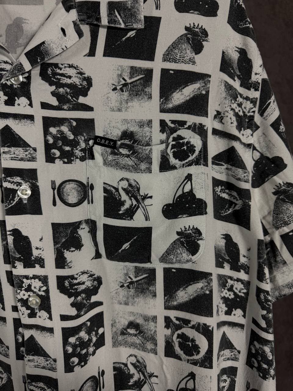 Obey Obey art designer streetwear shirt Size US M / EU 48-50 / 2 - 3 Thumbnail