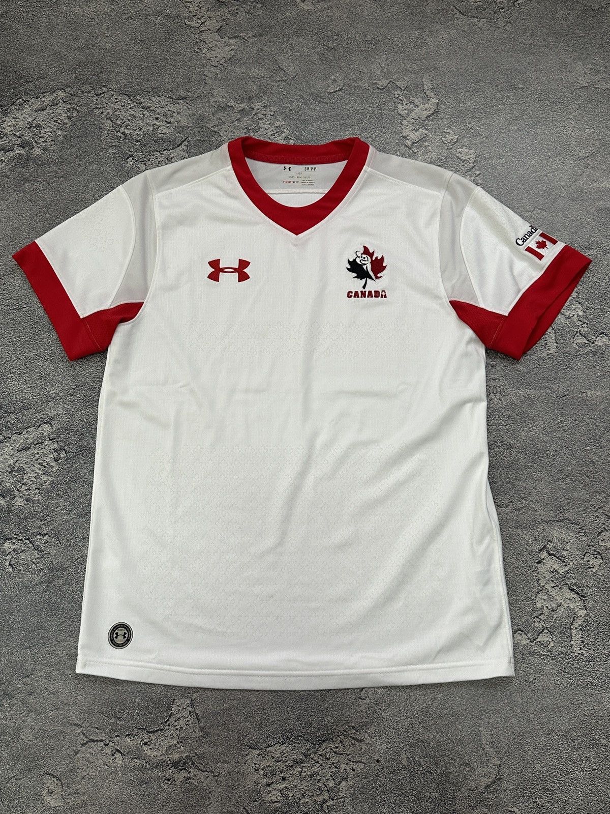 Under Armour Team Canada Rugby Jersey Home White Jersey Under Armour Size US S / EU 44-46 / 1 - 1 Thumbnail
