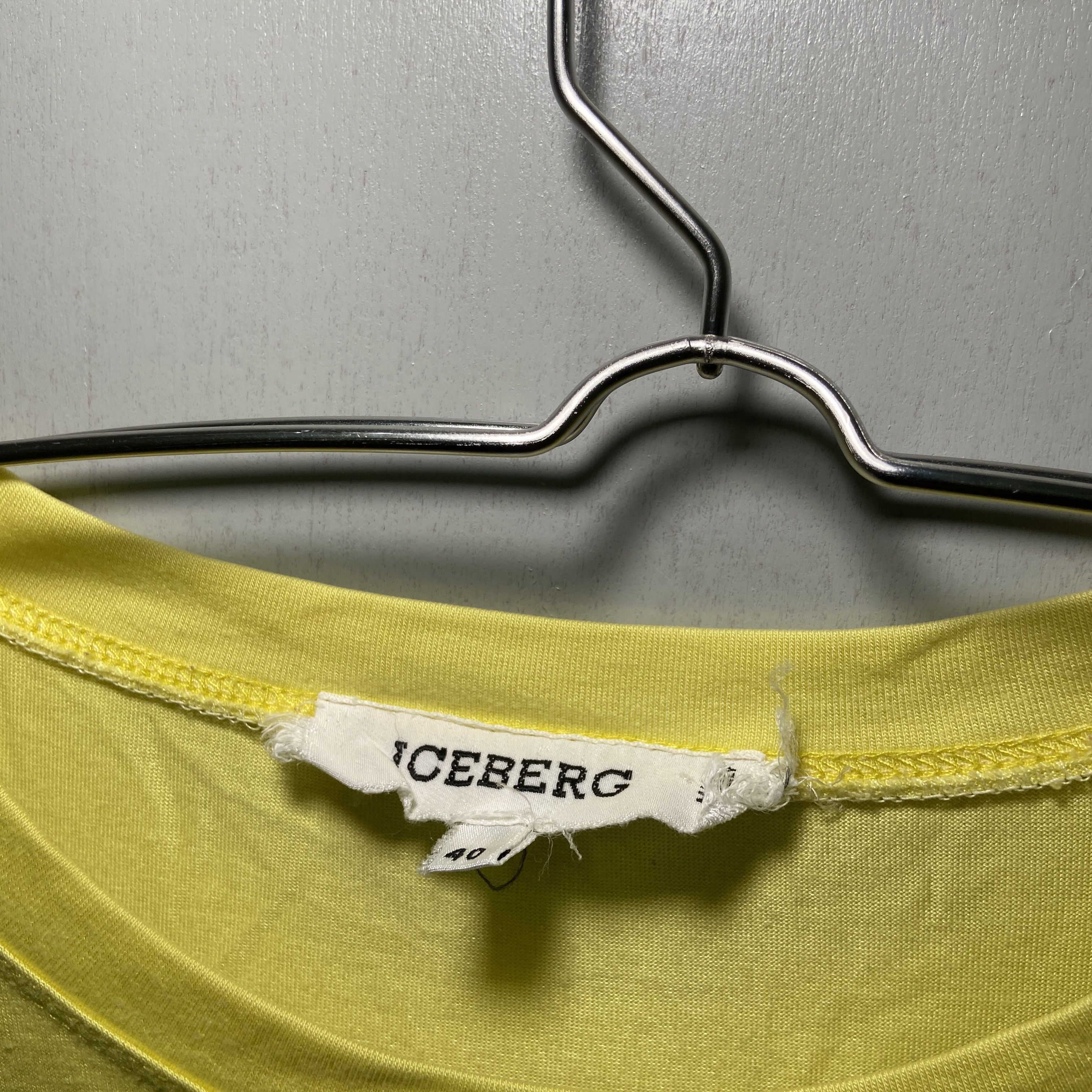 Iceberg × Mickey Mouse ICEBERG x Walt Disney Embroidery Yellow Tee Size US XS / EU 42 / 0 - 3 Thumbnail
