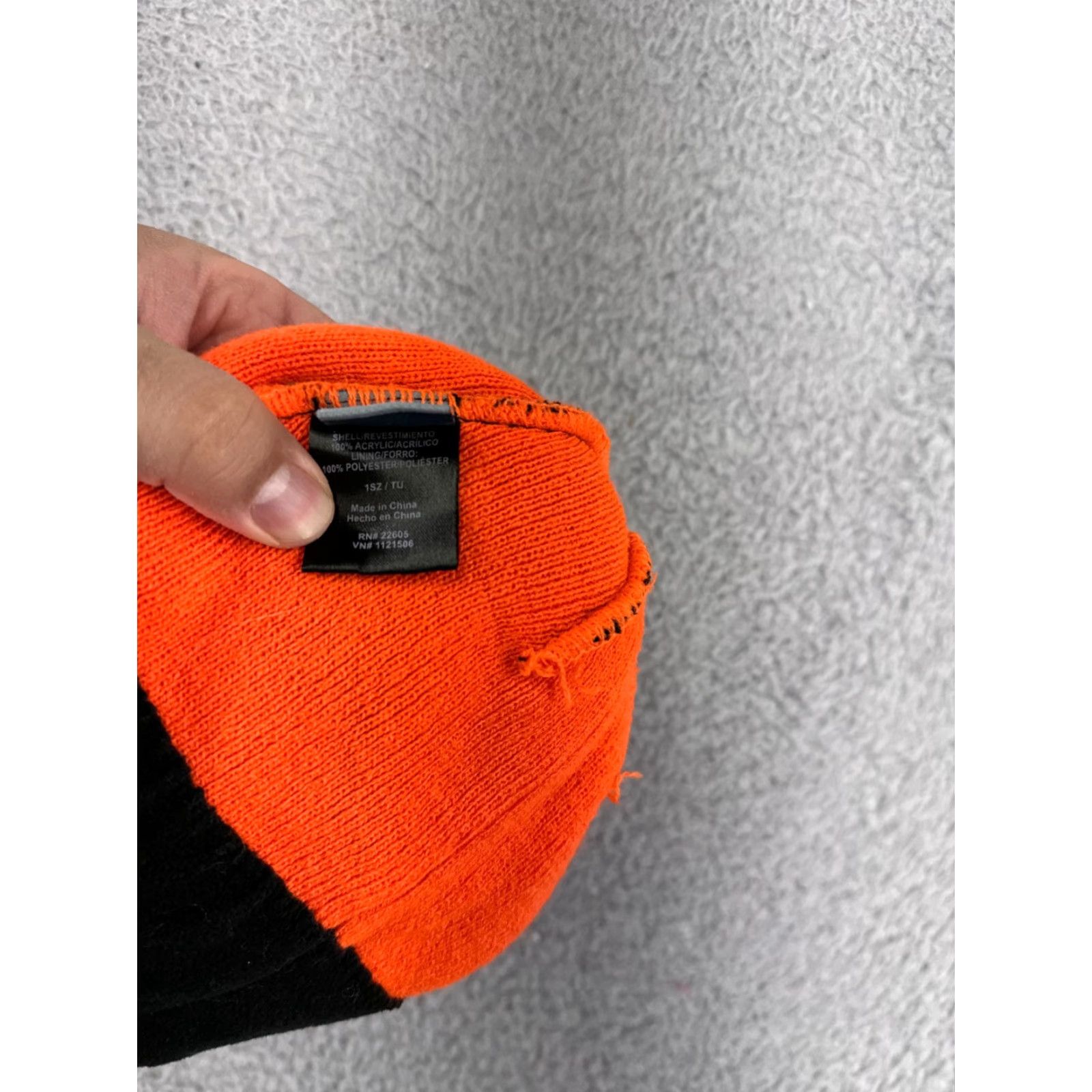 Champion Champion Toque Hat Men One Size Gray Knit 100% Acrylic Beanie Logo Ski Winter Adventure Size ONE SIZE - 7 Thumbnail