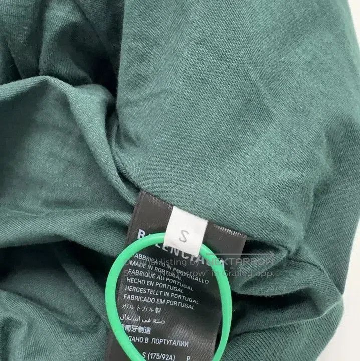 Balenciaga Balenciaga Green Loop Sports Icon Zip Jacket. Size US S / EU 44-46 / 1 - 4 Thumbnail