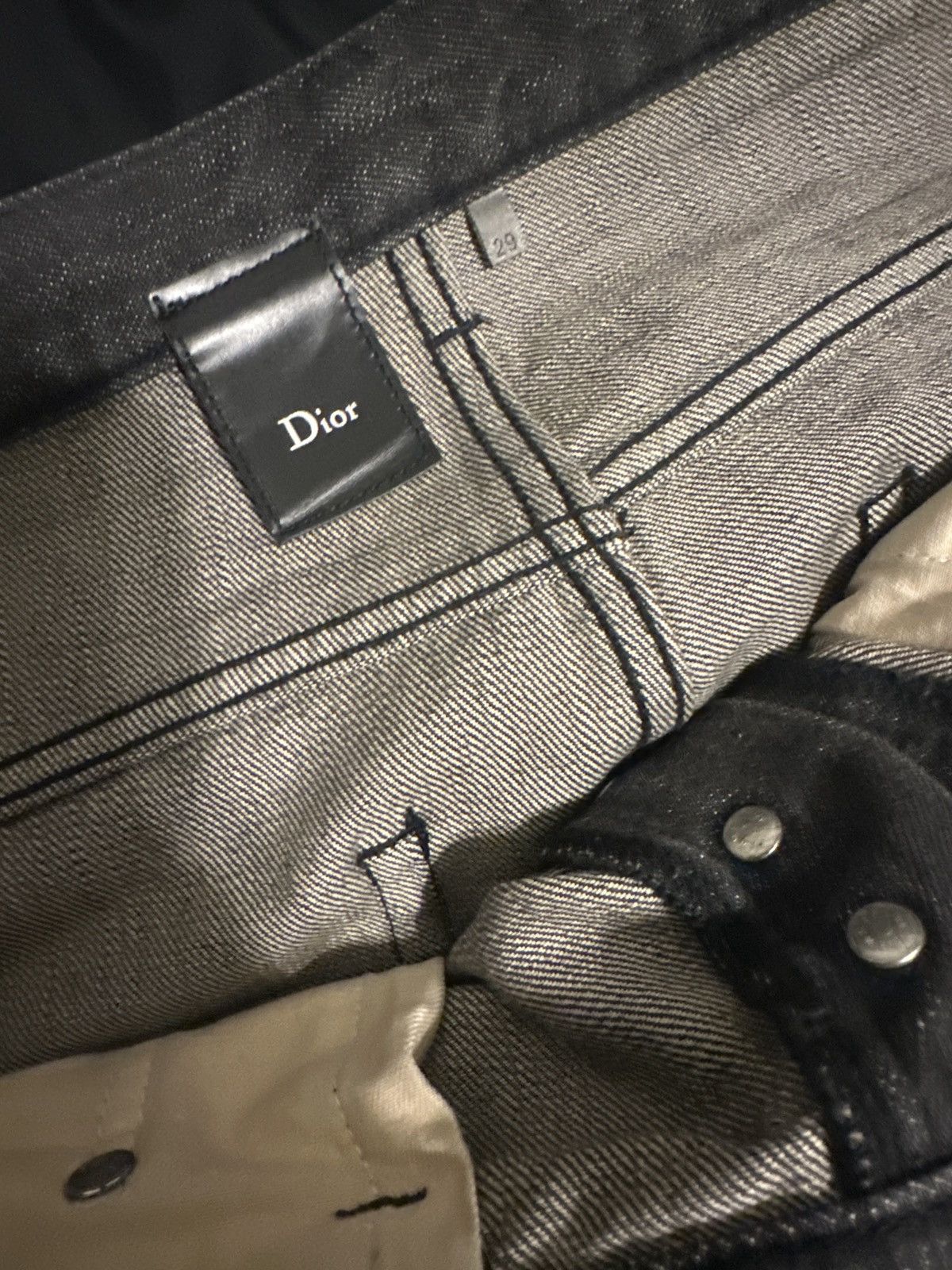 Dior Dior denim luster F/W 2004 Size US 29 - 6 Thumbnail