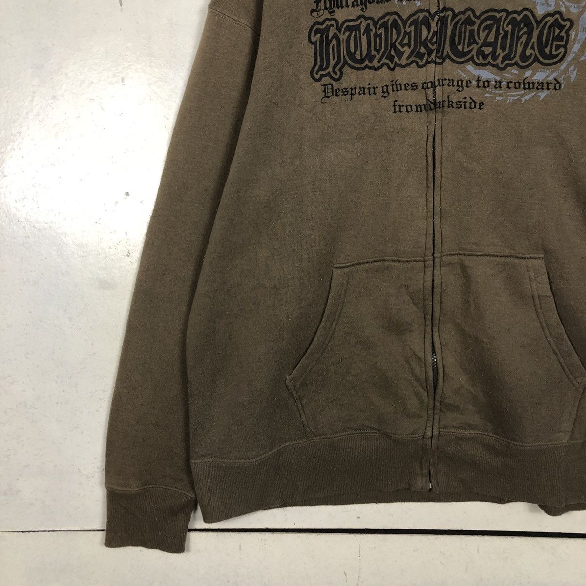 Japanese Brand 📌Vintage Zipper Hoodie Jacket Beaumere Punk Design Backhit Size US L / EU 52-54 / 3 - 6 Thumbnail