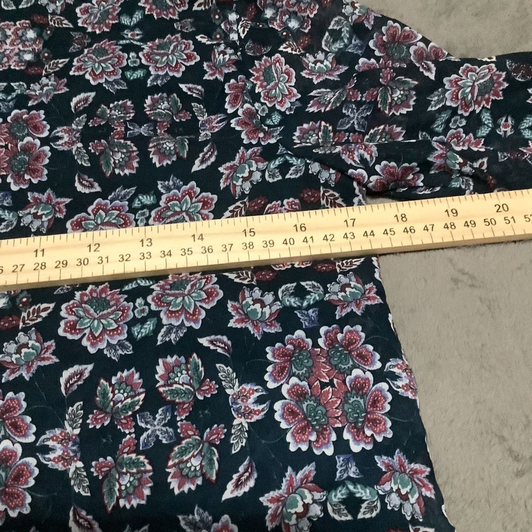 Vintage BLUE RAIN DRESS Mini Knee Length 3/4 Sleeve Floral XS Women Blue Rain Francesca's Teal Floral Knee Length Dress XS Womens 1990s Flower Size XS / US 0-2 / IT 36-38 - 5 Thumbnail