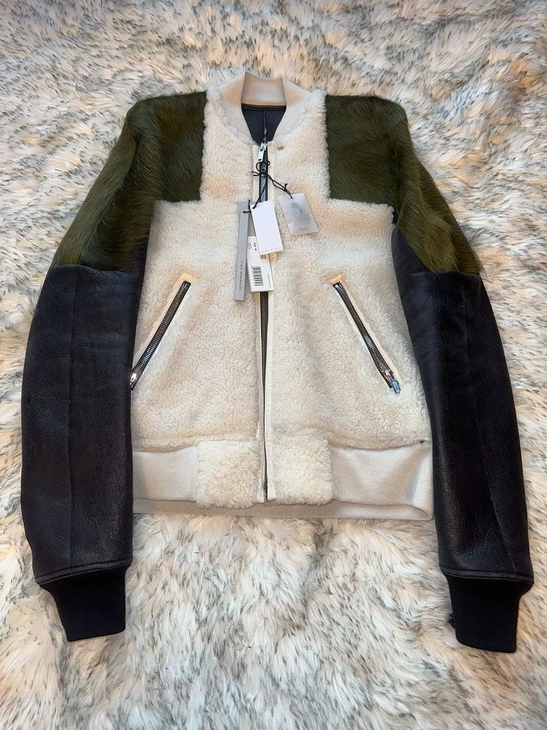 Rick Owens Rick Owens Shearling Leather Jacket FW21 Size US M / EU 48-50 / 2 - 1 Thumbnail