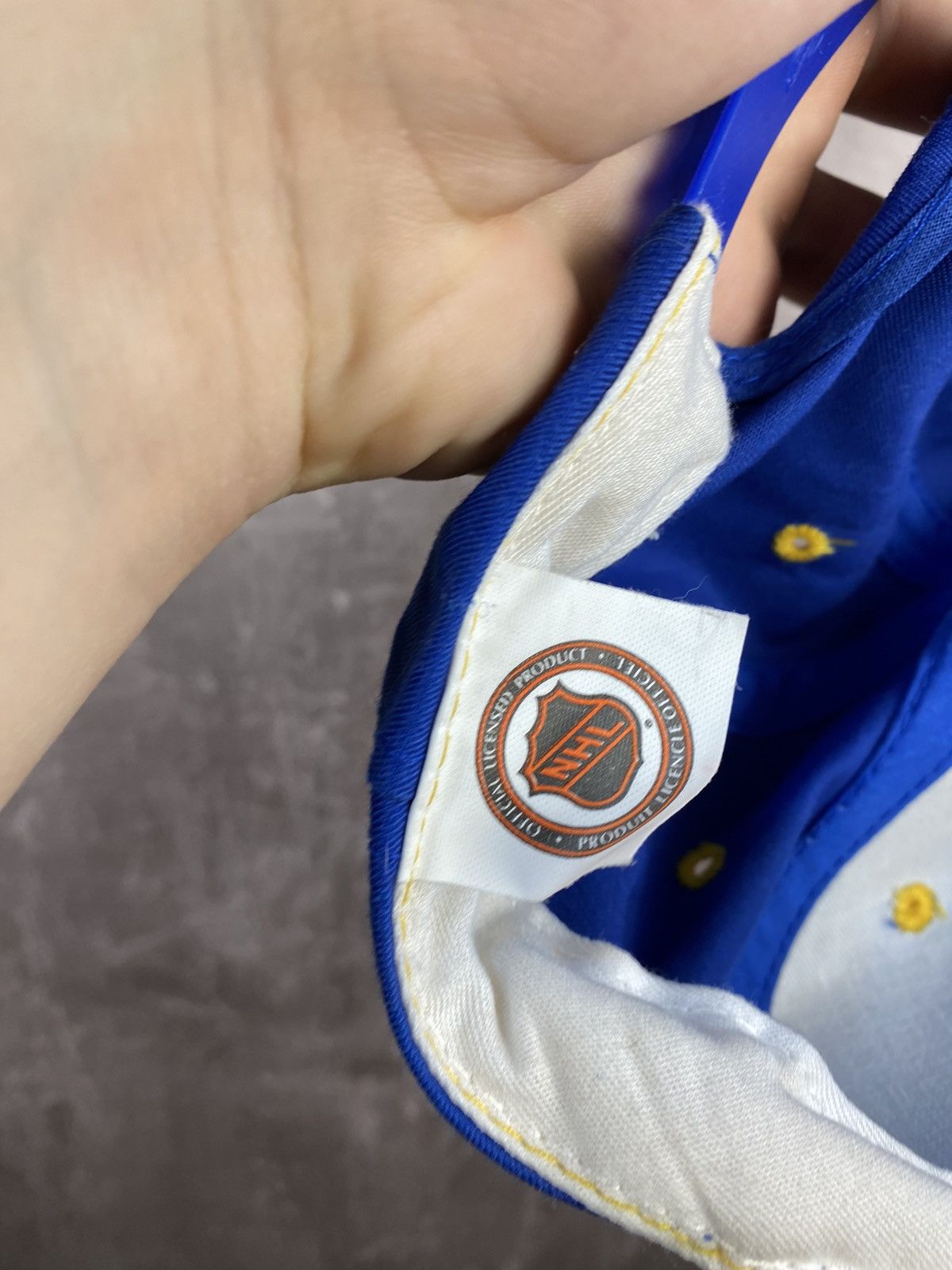 NHL × Sports Specialties × Vintage Vintage St Louis Blues Snapback Hat Size ONE SIZE - 10 Thumbnail