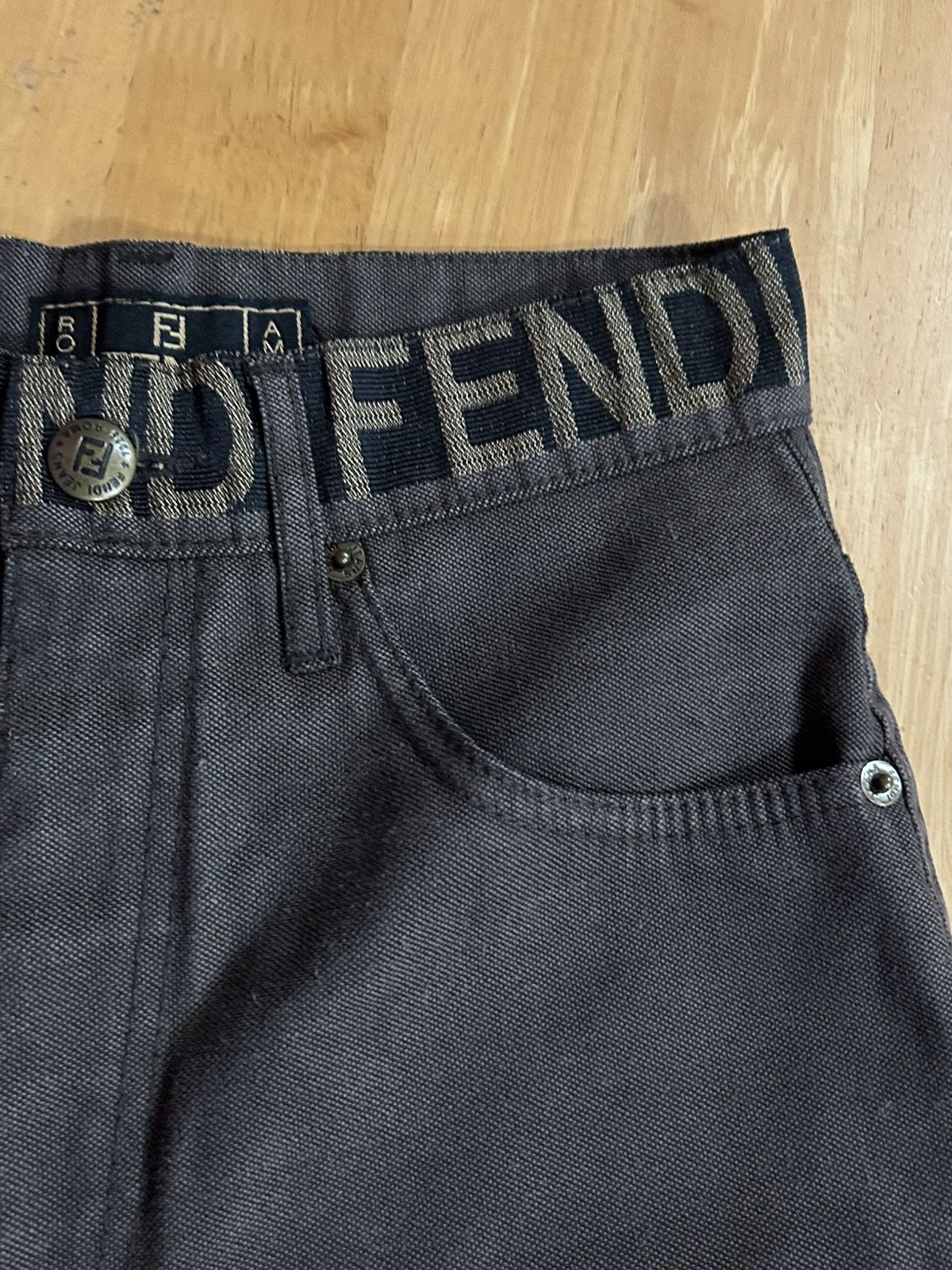 Fendi × Vintage 🔥🔥FENDI Pant Made In Itali Size US 27 - 7 Thumbnail