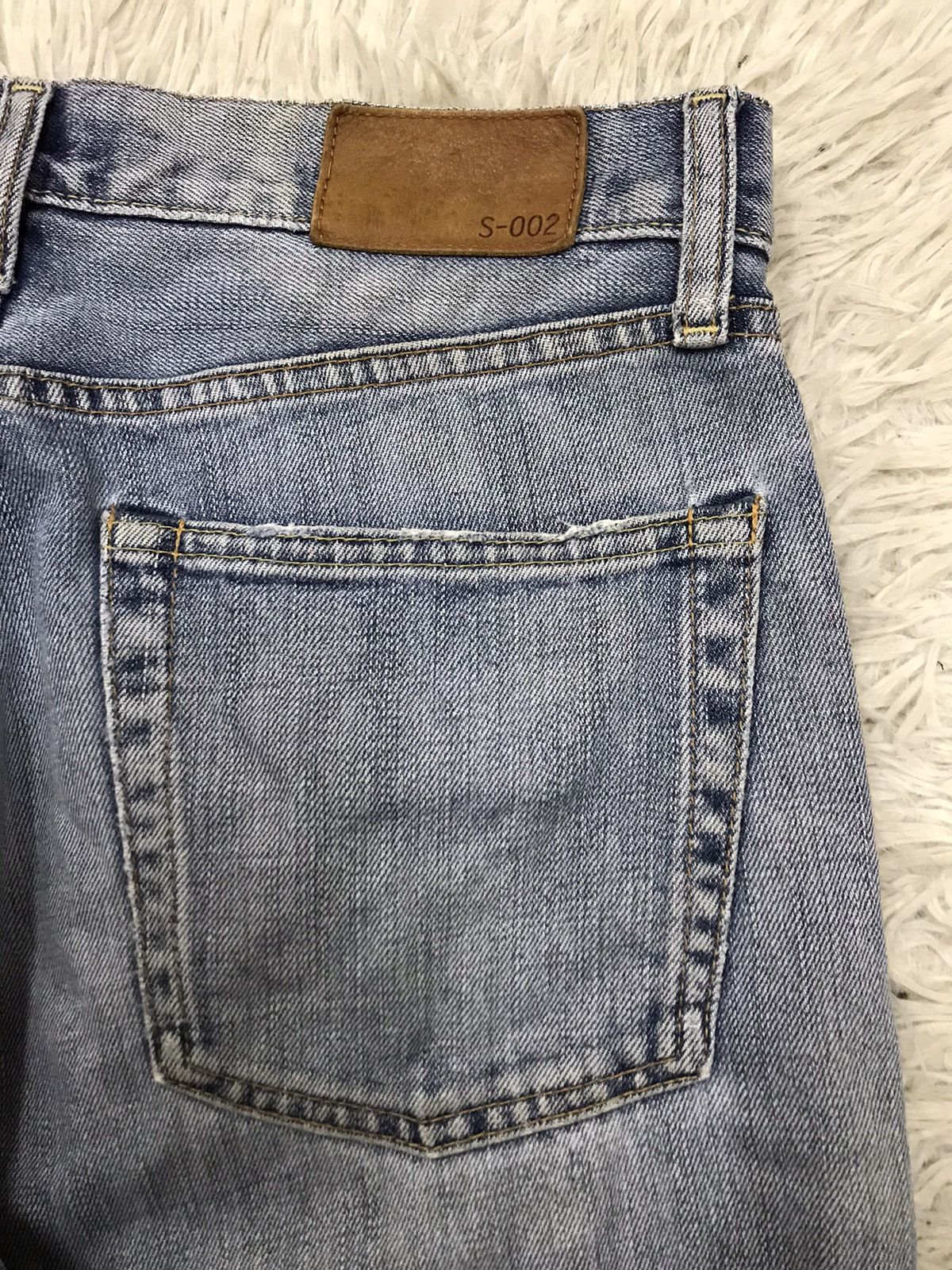 Japanese Brand Uniqlo Basic S-002 Regular Fit Straight Jenas Size US 30 / EU 46 - 8 Thumbnail