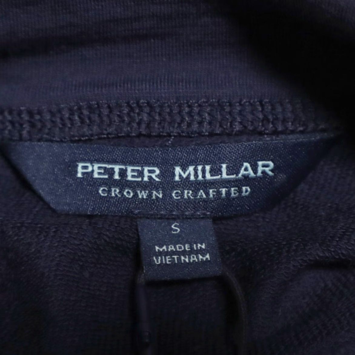 Peter Millar Peter Millar Excursionist Flex Pullover Wool Navy Men S Shirt Sweater Mock Long Sleeve Solid 90s Size US S / EU 44-46 / 1 - 5 Thumbnail