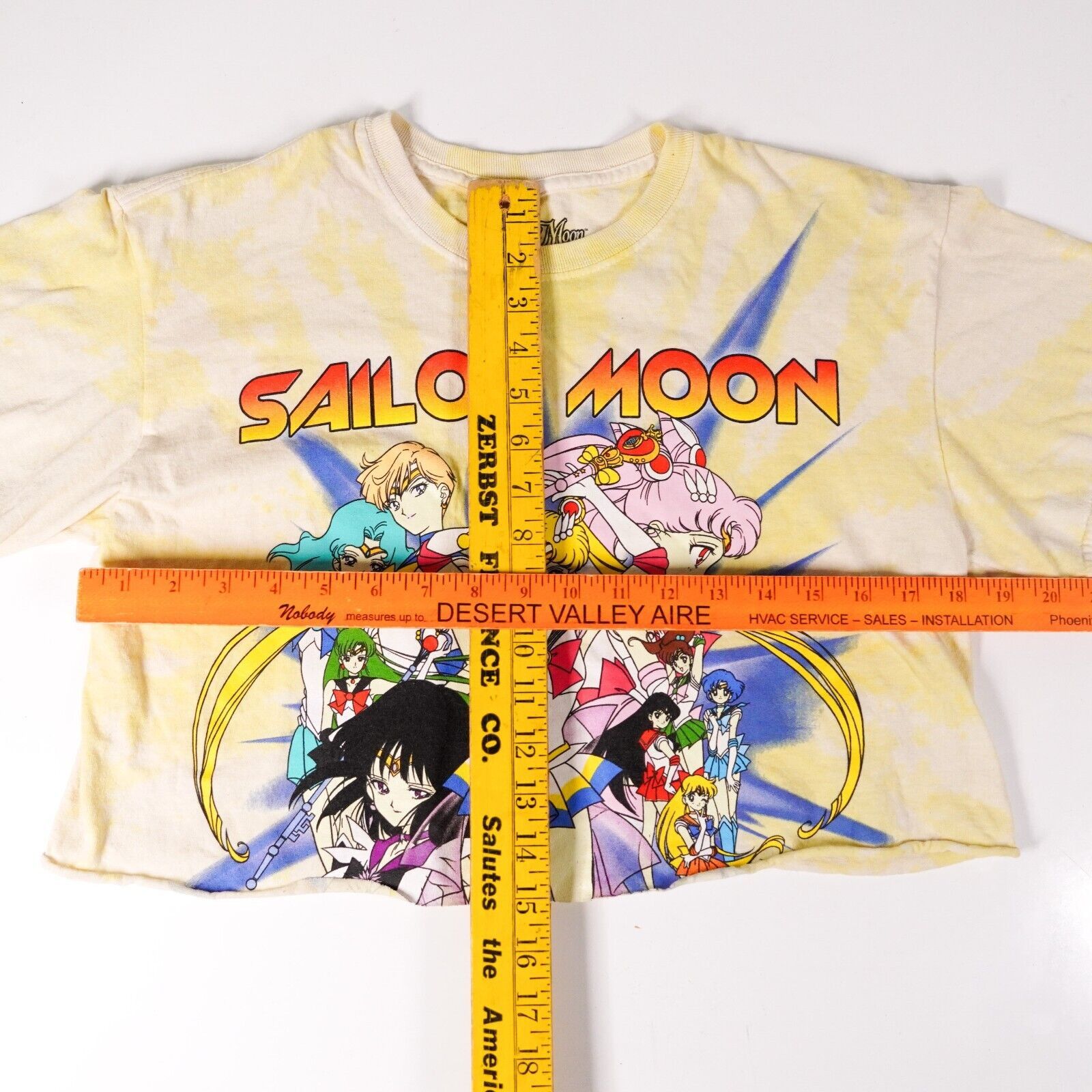 Other Sailor Moon Anime Cartoon Crop Top Tee Shirt T-Shirt Yellow Size S / US 4 / IT 40 - 2 Thumbnail