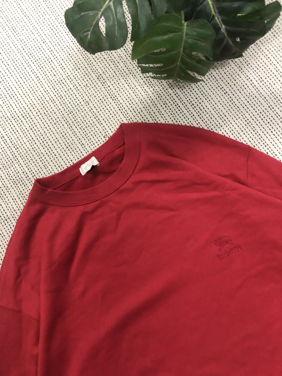 BURBERRY MINI LOGO PULLOVER SWEATER