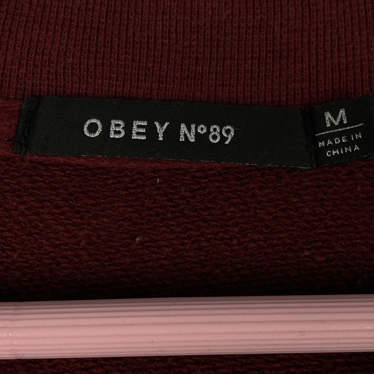 Obey × Vintage Vintage Obey Big Embroidered Logo Crewneck Sweatshirt Size US M / EU 48-50 / 2 - 5 Thumbnail