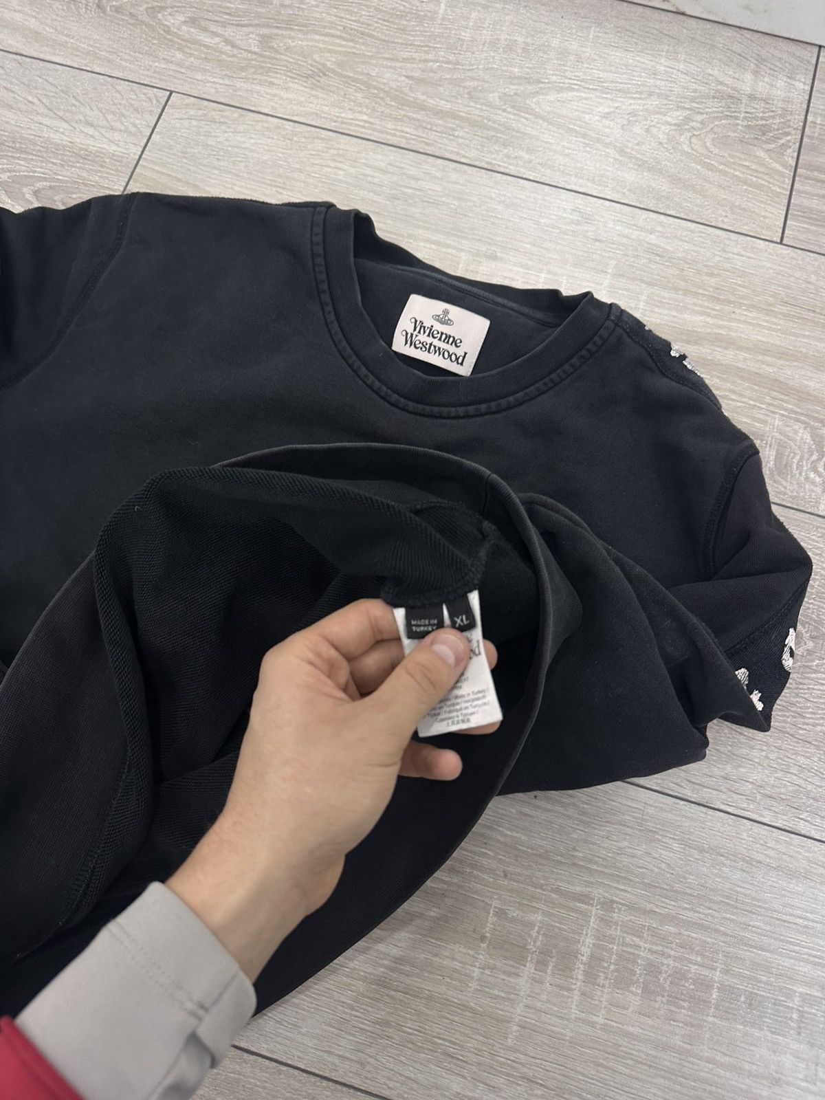 Vivienne Westwood Vivienne Westwood Tape Sweatshirt Luxury Style Size US XL / EU 56 / 4 - 7 Thumbnail