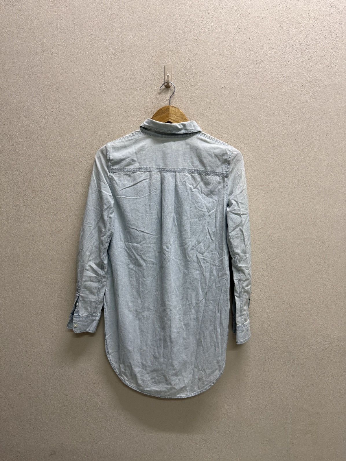 Levi's Levi’s light blue long sleeved denim button up shirt dress Size XS / US 0-2 / IT 36-38 - 16 Thumbnail