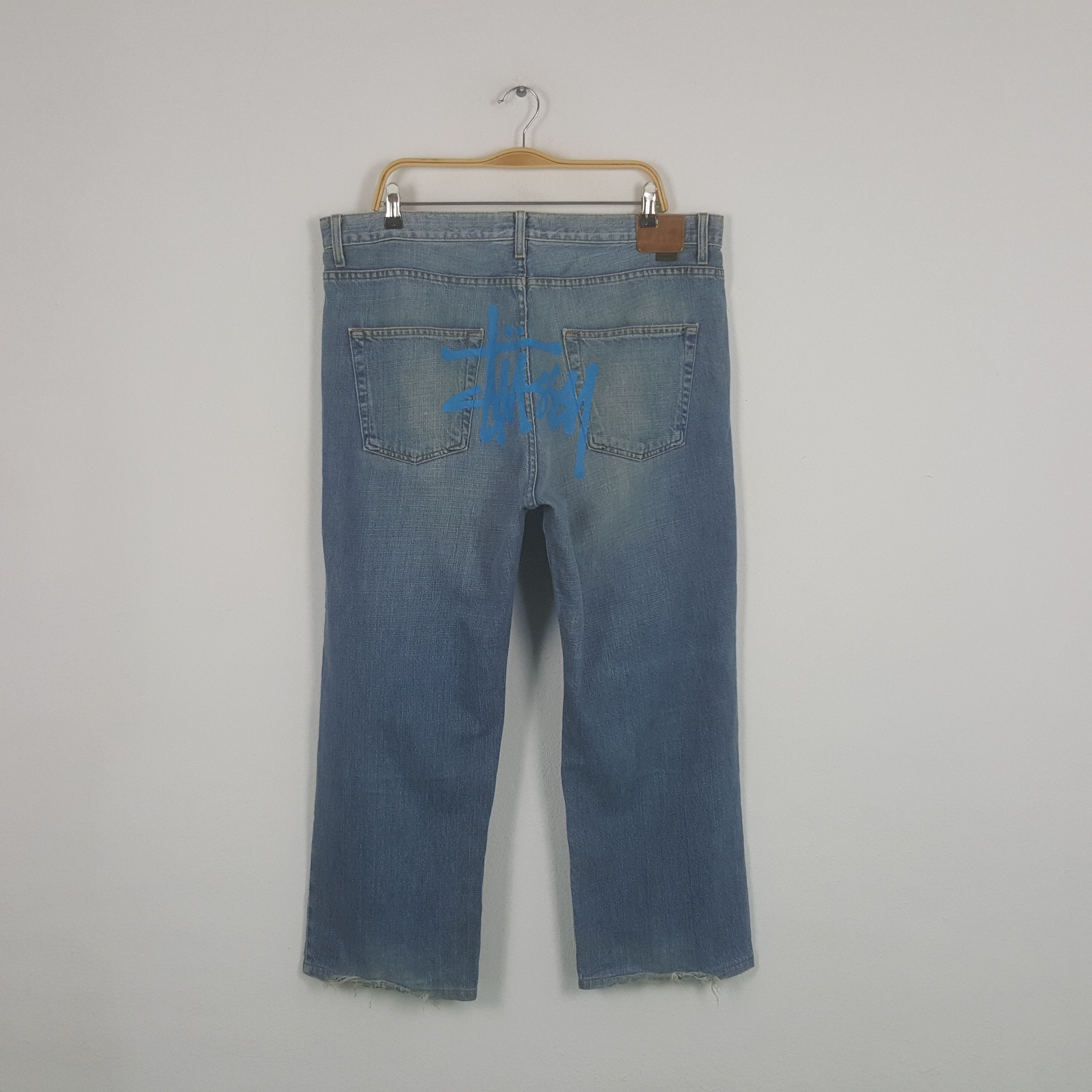 Stussy × Vintage Vintage Stussy American Streetwear Style Denim Jeans Size US 38 / EU 54 - 1 Thumbnail