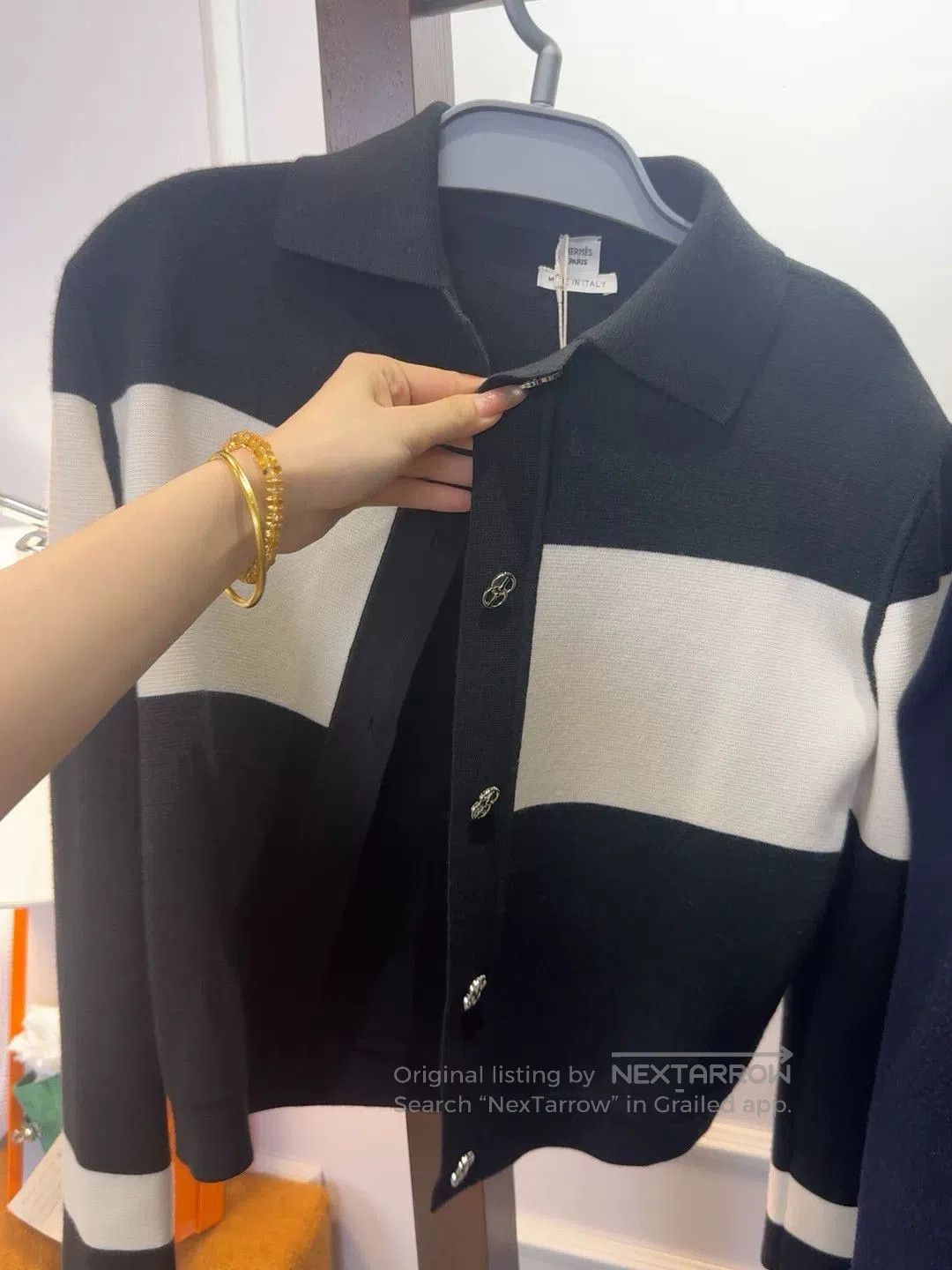Hermes Hermes Printed Sweatshirt. Size US M / EU 48-50 / 2 - 2 Thumbnail