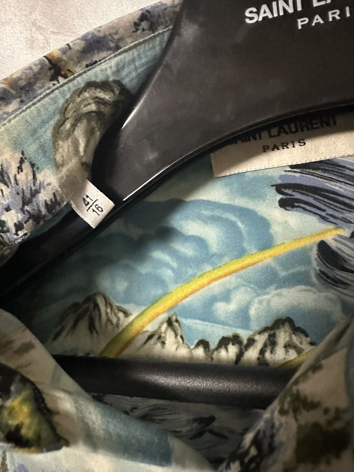 Saint Laurent Paris Saint Laurent Paris x Hedi Slimane SS16 Hawaiian Shirt Size US M / EU 48-50 / 2 - 6 Thumbnail