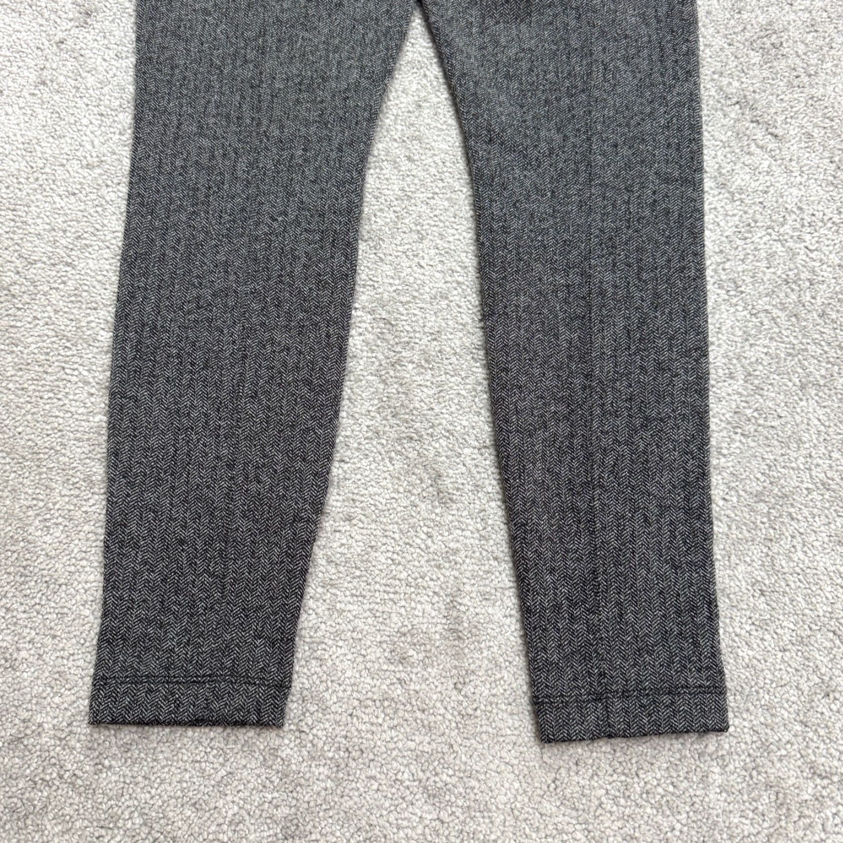Athleta Athleta Leggings Womens Small Gray High Rise Delancey Herringbone Active NWOT Size 28" / US 6 / IT 42 - 3 Thumbnail