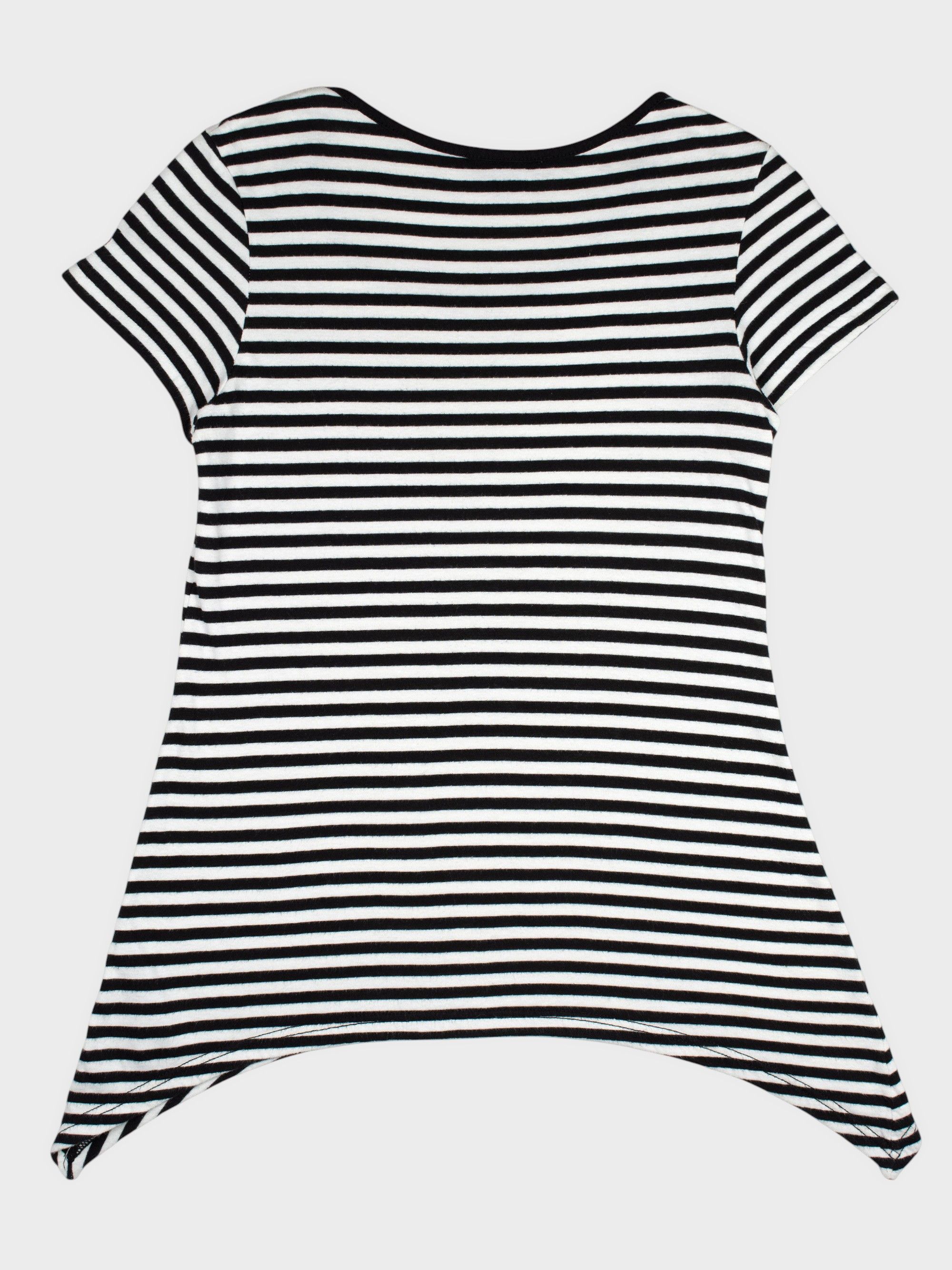 Y-3 Y-3 - A/W 2012 - french terry striped t-shirt Size M / US 6-8 / IT 42-44 - 2 Thumbnail