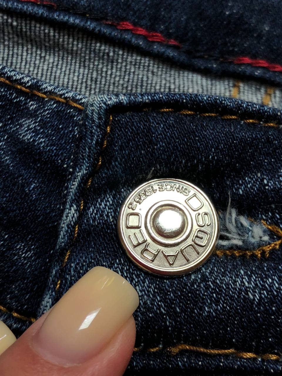 Dsquared2 DSQUARED2 blue jeans crazy Y2K logo made in Italy Size US 32 / EU 48 - 6 Thumbnail