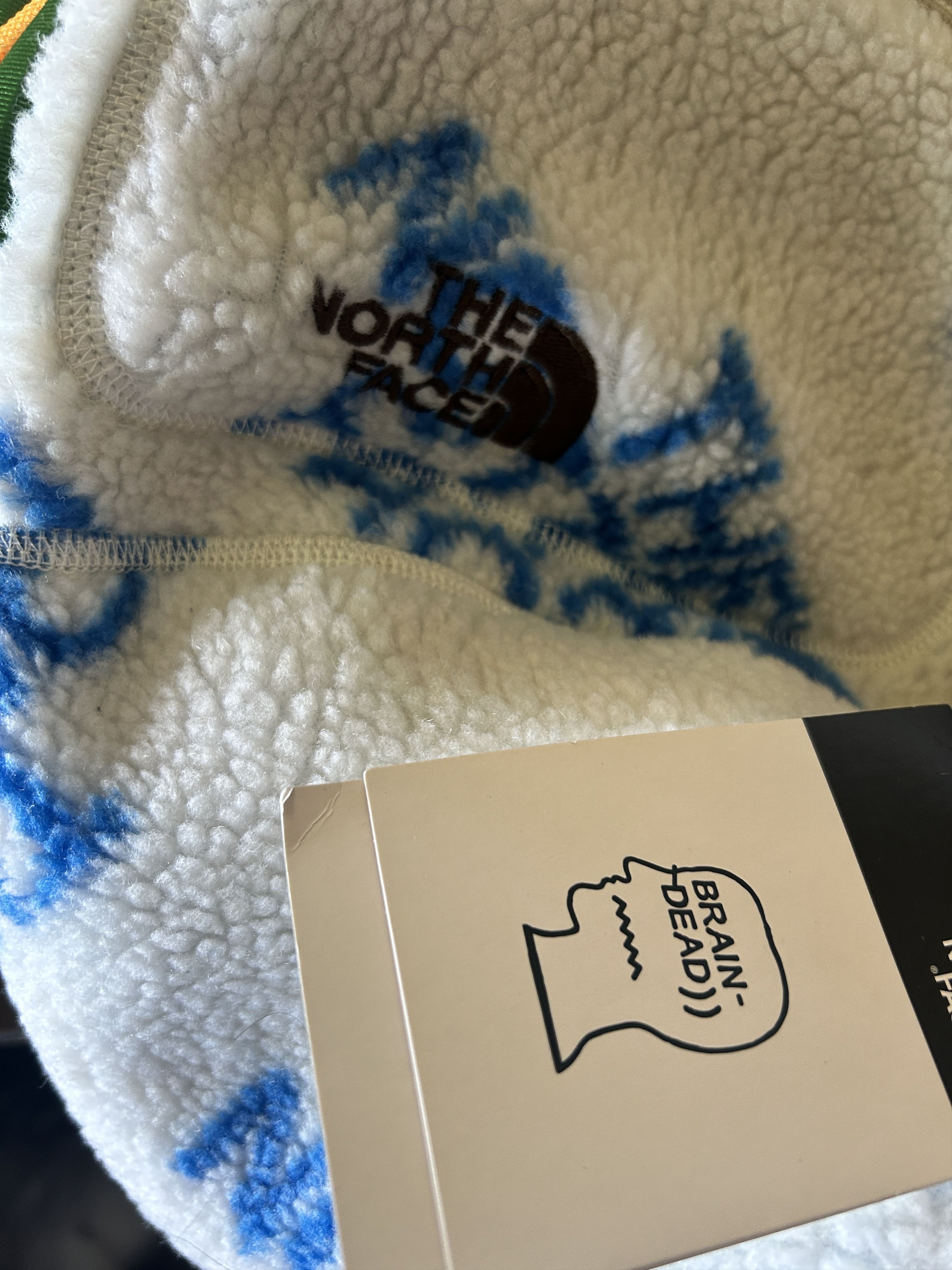 Brain Dead × The North Face Extreme Pile Full Zip Fleece White F/W 20 Size US L / EU 52-54 / 3 - 8 Thumbnail