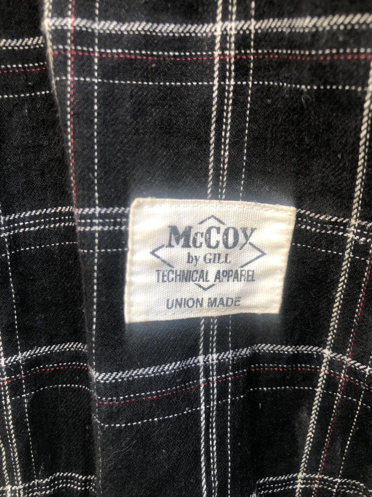 The Real McCoy's The Real McCoy Union Made Black Plaid Button Shirts Size US L / EU 52-54 / 3 - 4 Thumbnail