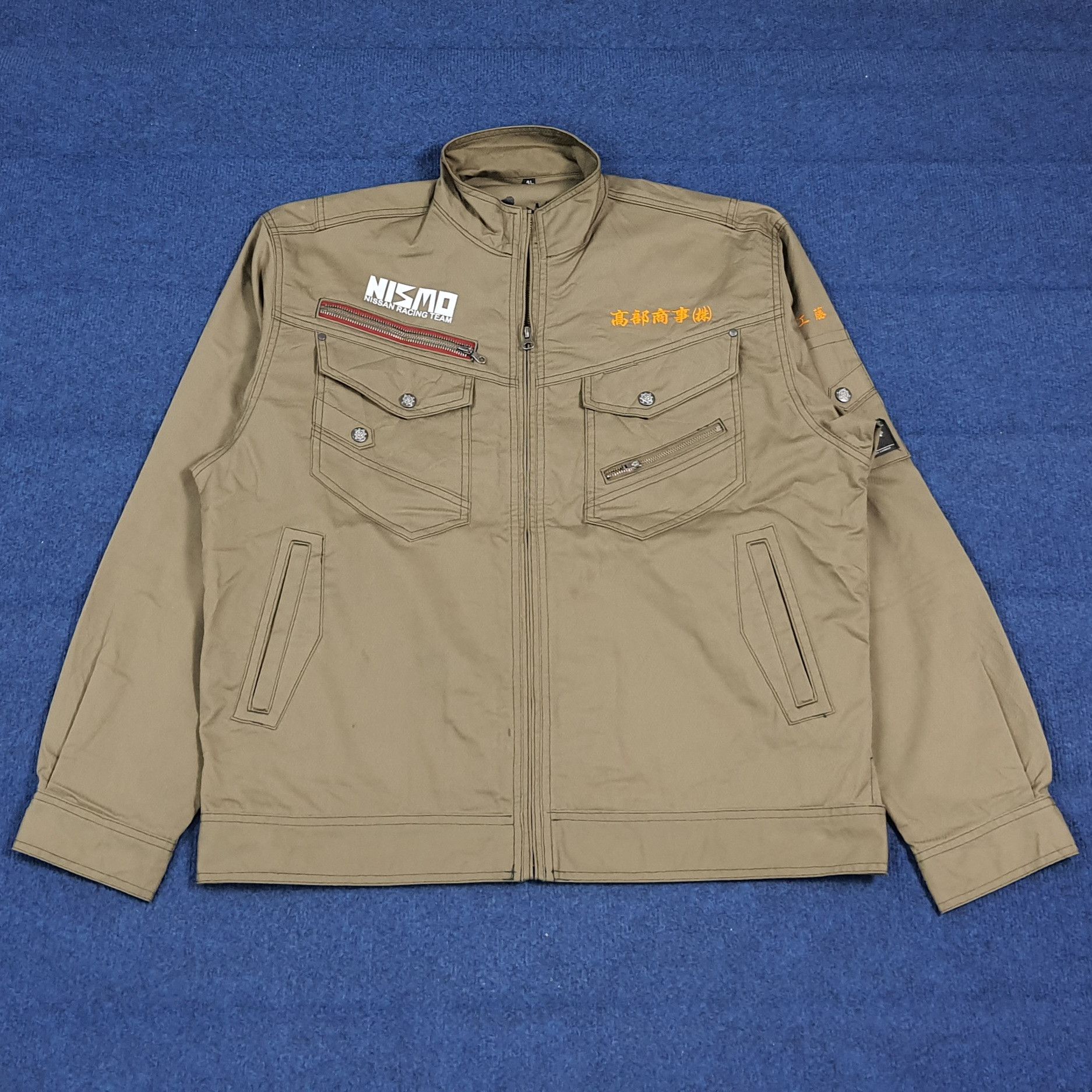 Japanese Brand Vintage Nismo Nissan Racing Custom Logo Jacket C283N19 Size US L / EU 52-54 / 3 - 3 Thumbnail
