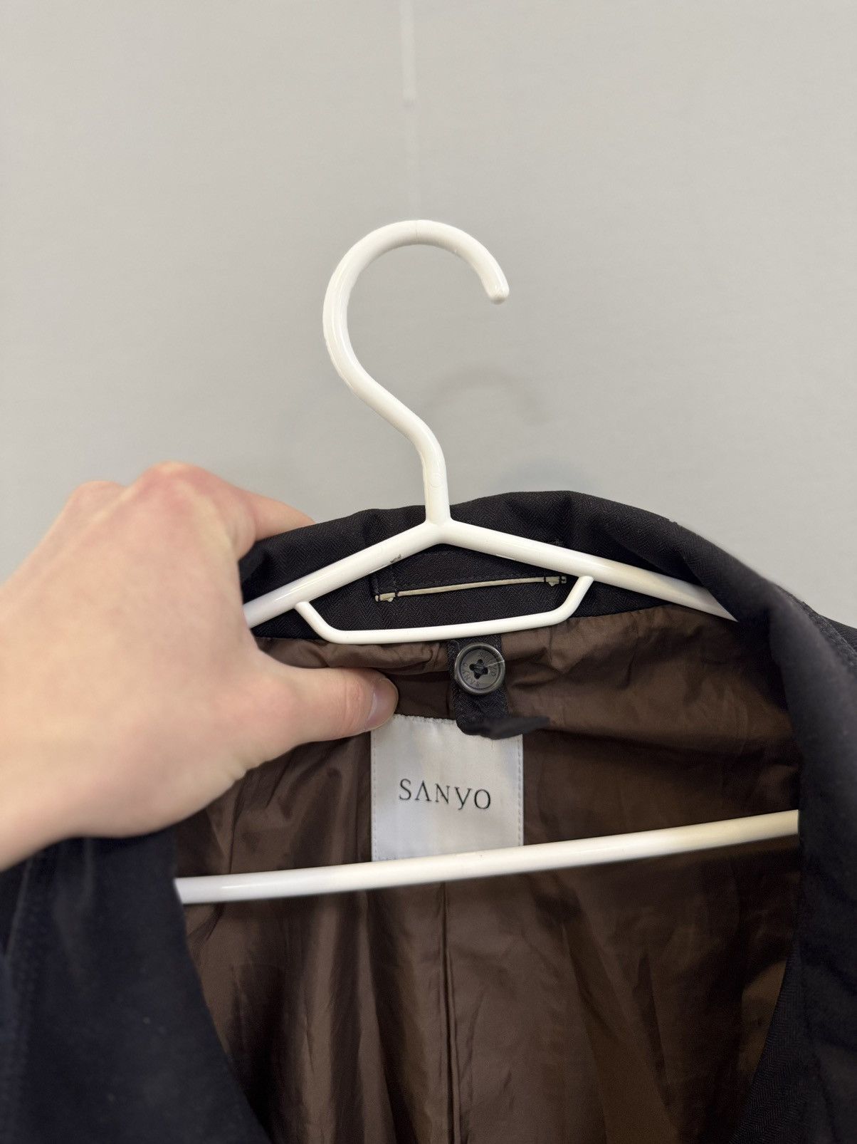 Sanyo Japanese Brand Car Coat luxury Hype Streetwear rain jacket Size US L / EU 52-54 / 3 - 7 Thumbnail