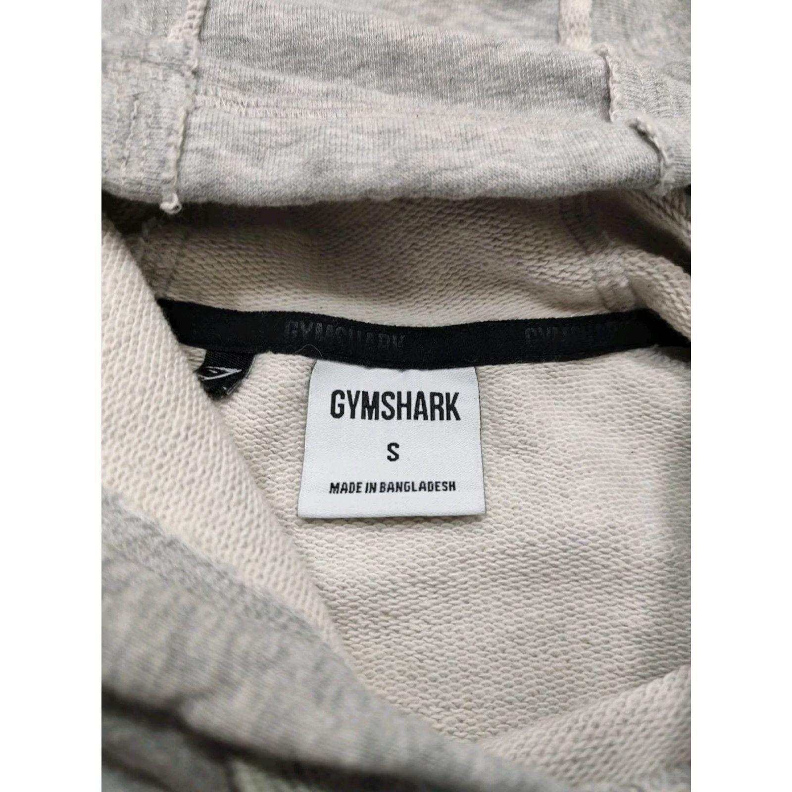 Gymshark Gymshark Hoodie Men's Small Gray Heather Pullover Chest Logo Athletic Knit All Seasons Sports Size US S / EU 44-46 / 1 - 5 Thumbnail