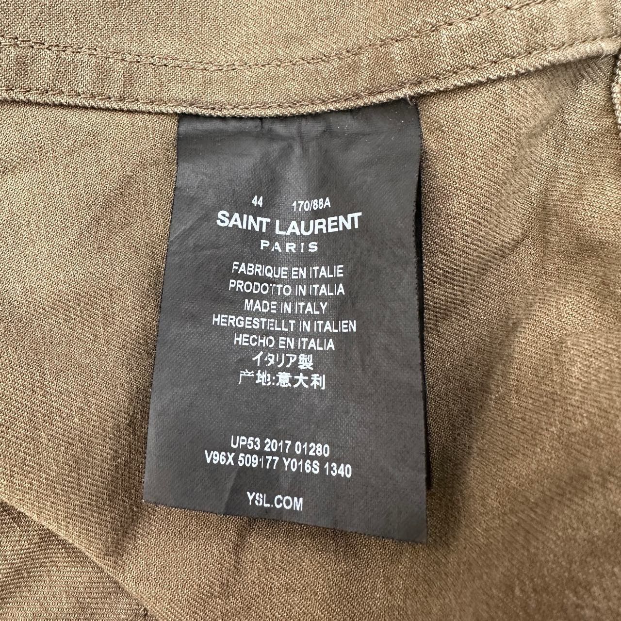 Saint Laurent Paris × Yves Saint Laurent Saint Laurent 2017 embroidery parkas jacket Size US S / EU 44-46 / 1 - 9 Thumbnail