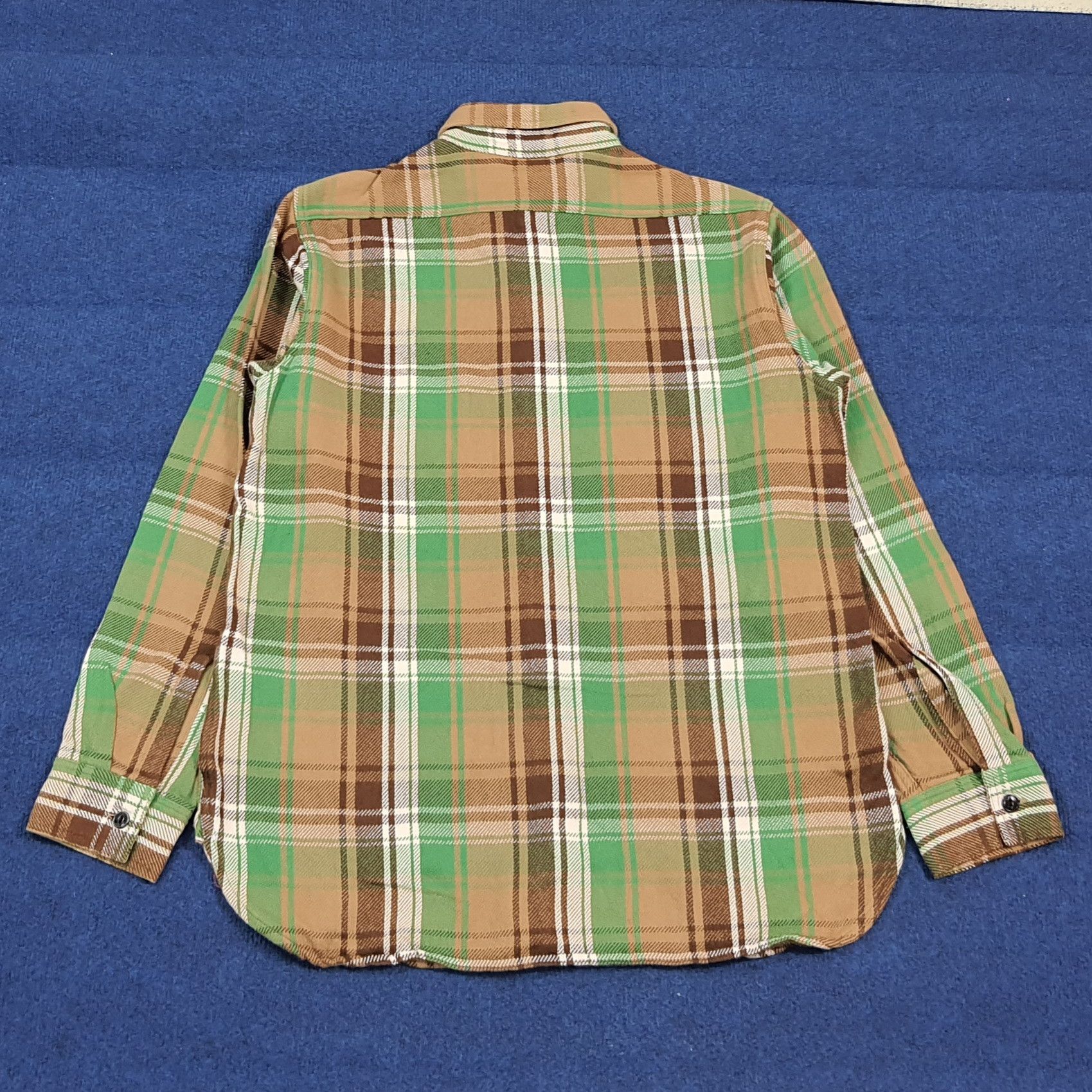 Sugar Cane Vintage Sugar Cane Japan Flannel Button Up Shirt C299N15 Size US M / EU 48-50 / 2 - 3 Thumbnail