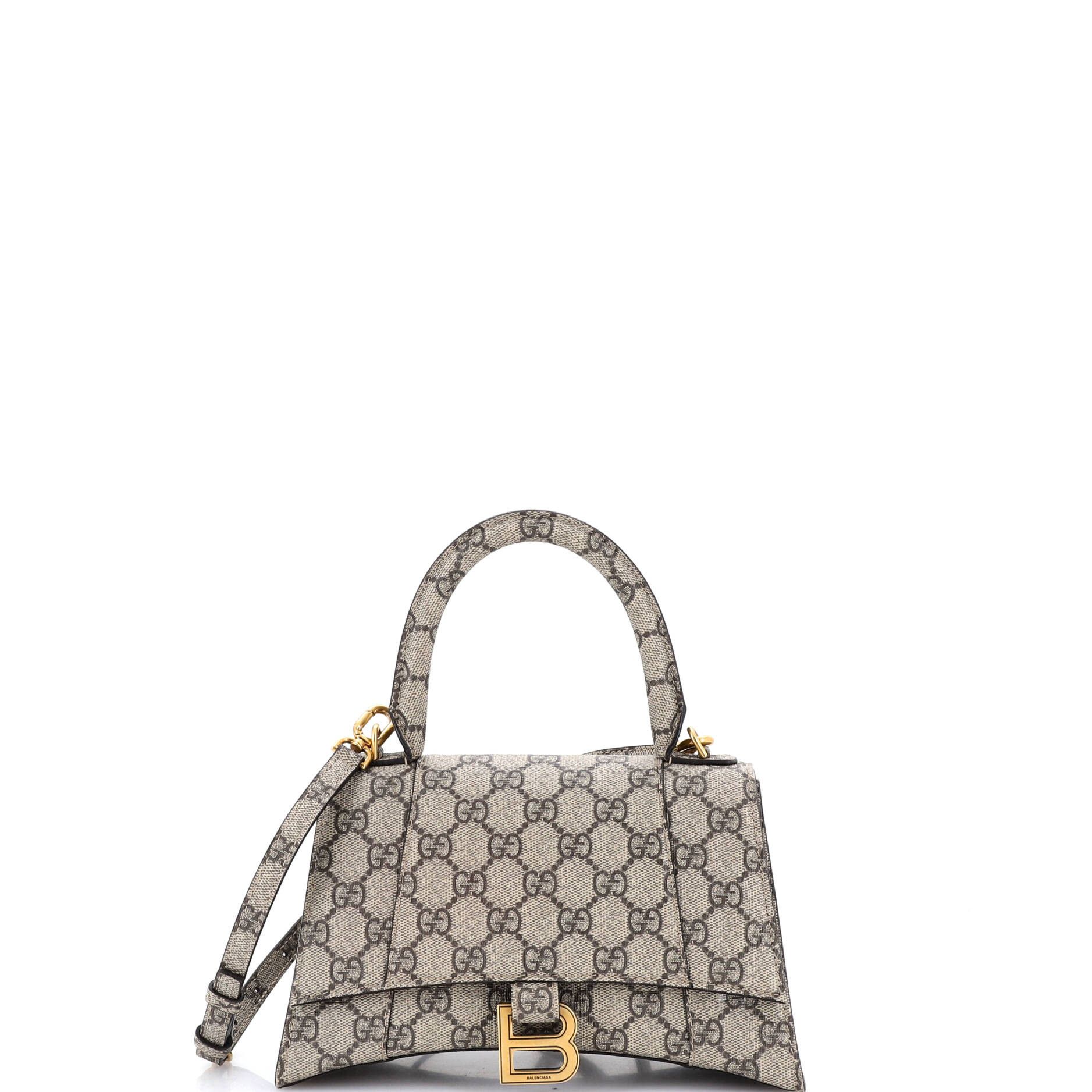 Gucci x Balenciaga The Hacker Project Hourglass Top Handle Bag Size ONE SIZE - 1 Thumbnail