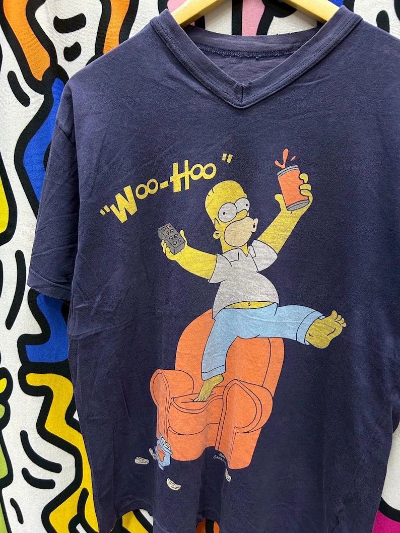 Vintage Vintage 2000s The Simpsons tshirt size M Size US M / EU 48-50 / 2 - 1 Thumbnail