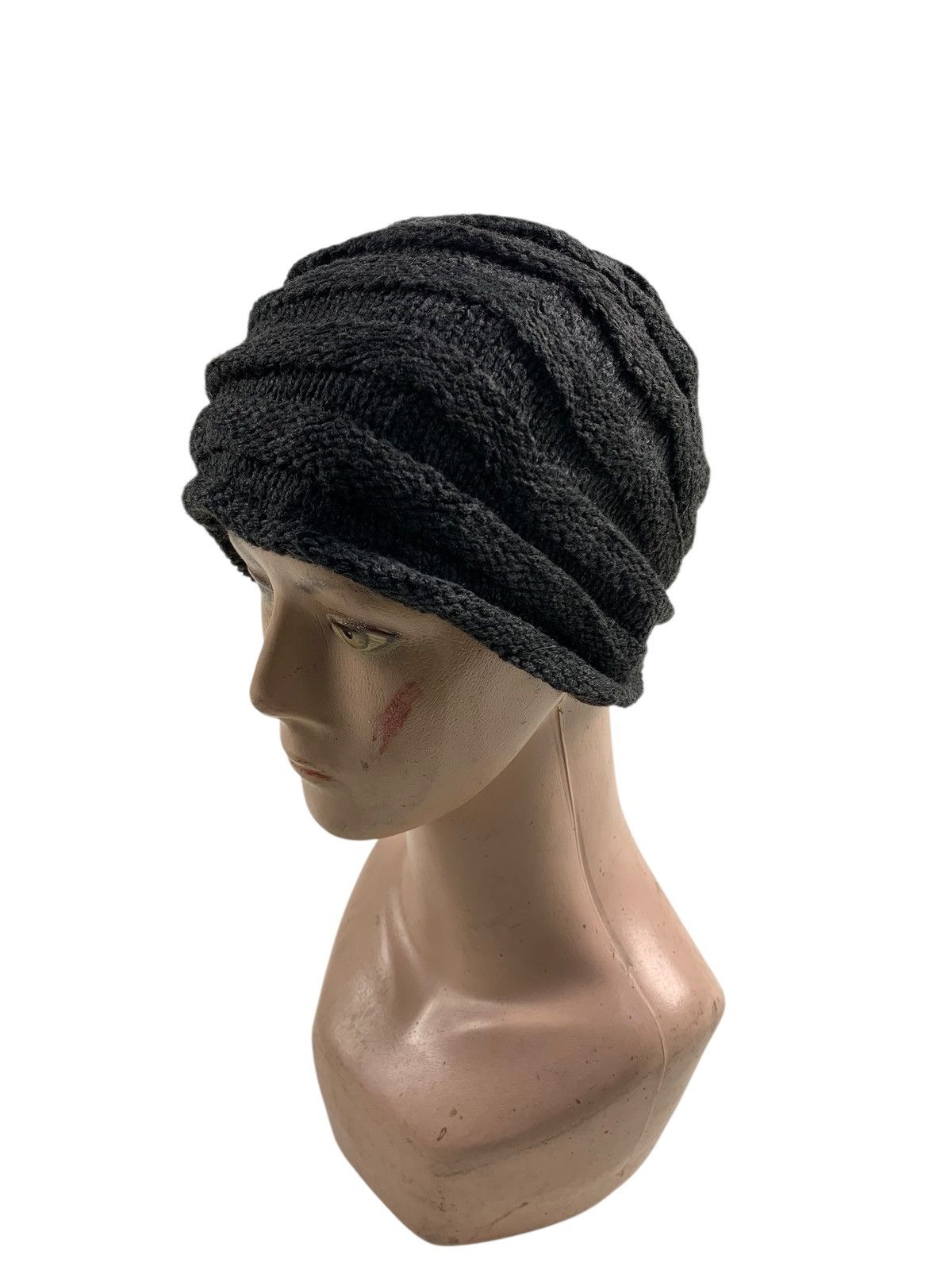 Kapital Crochet knitted beanie hats rare Size ONE SIZE - 2 Thumbnail