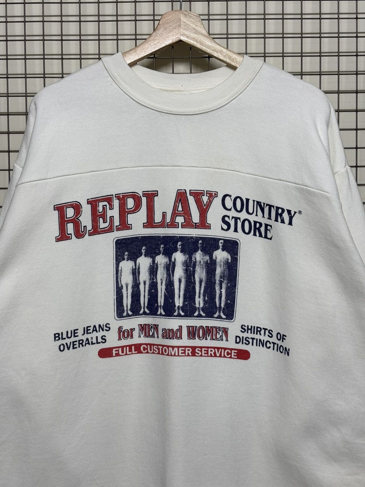 Replay × Vintage Replay Country Store Sweatshirt Size US XL / EU 56 / 4 - 1 Thumbnail