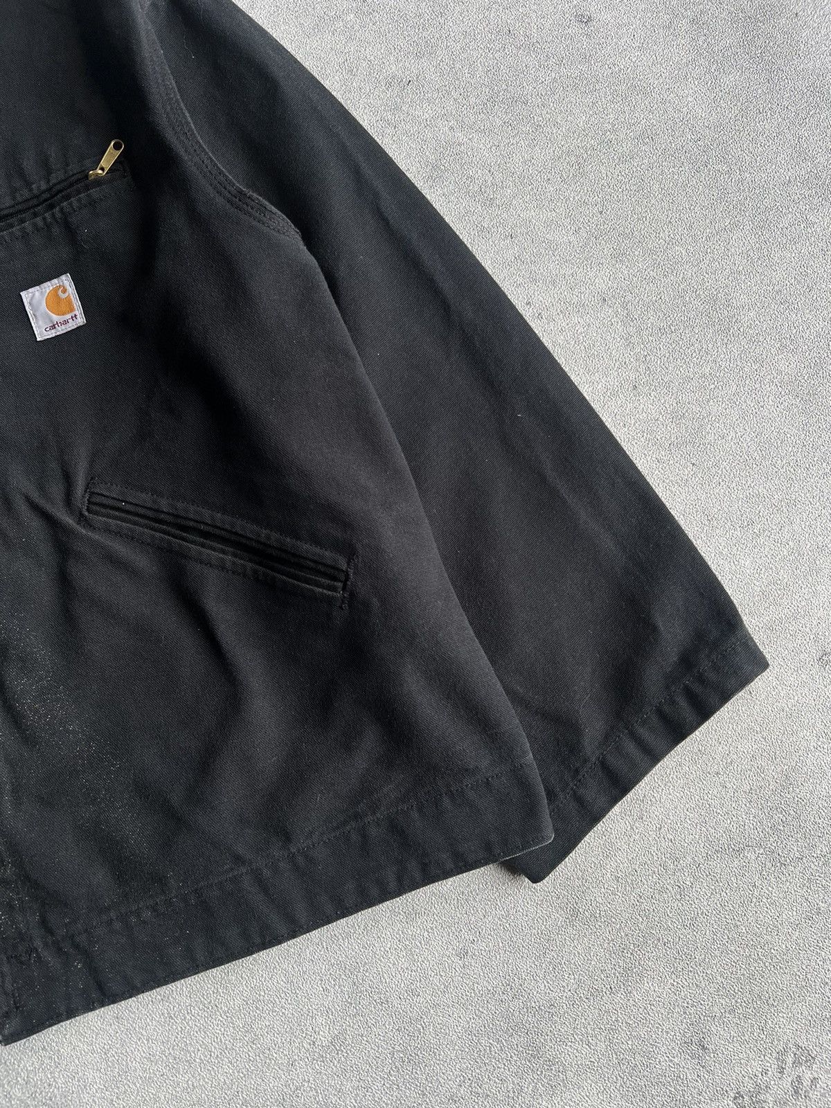 Carhartt × Carhartt Wip × Vintage Carhartt Detroit Jacket Black Size US L / EU 52-54 / 3 - 3 Thumbnail