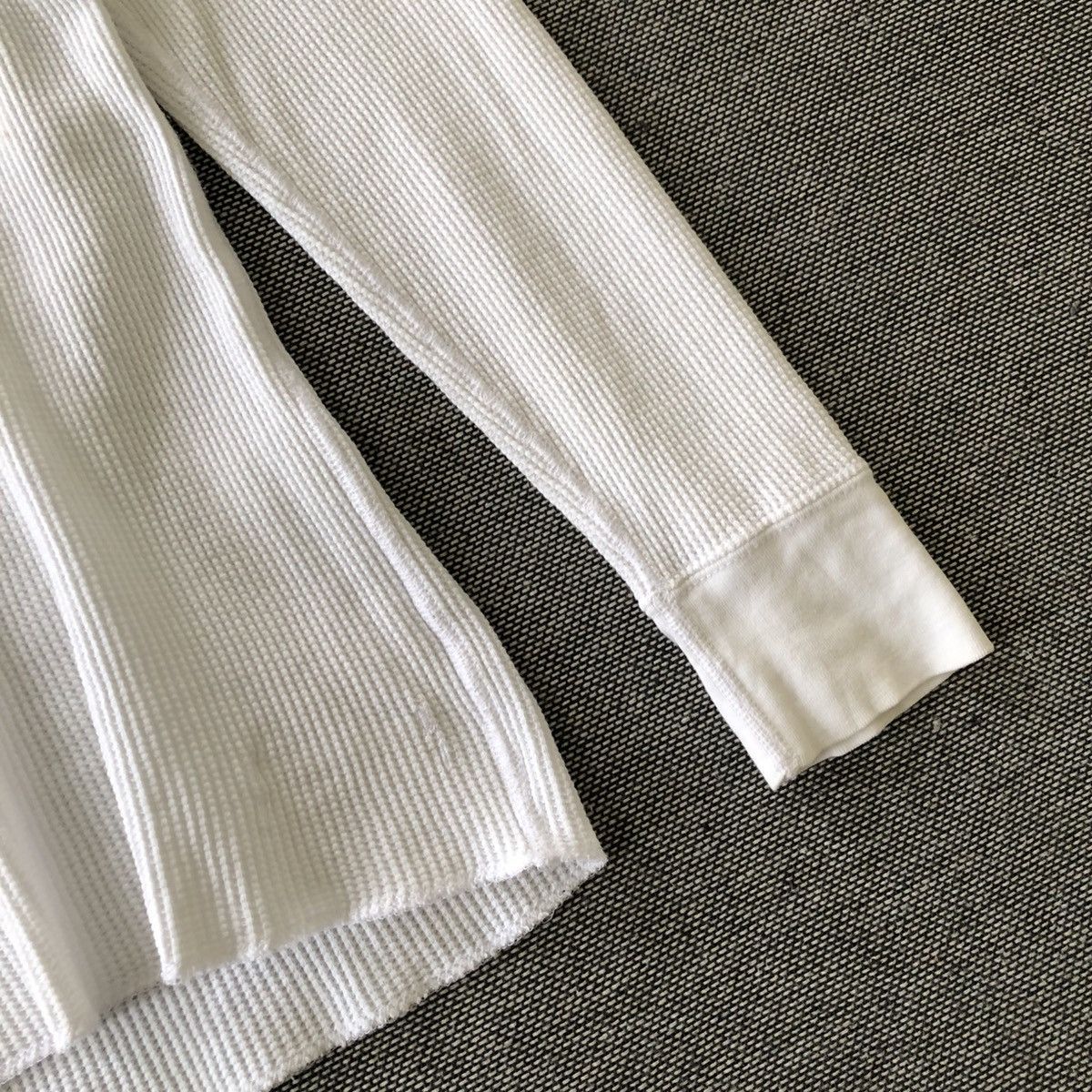 Number (N)ine NUMBER (N)INE Plain Waffle Longsleeve Shirt Size US S / EU 44-46 / 1 - 4 Thumbnail